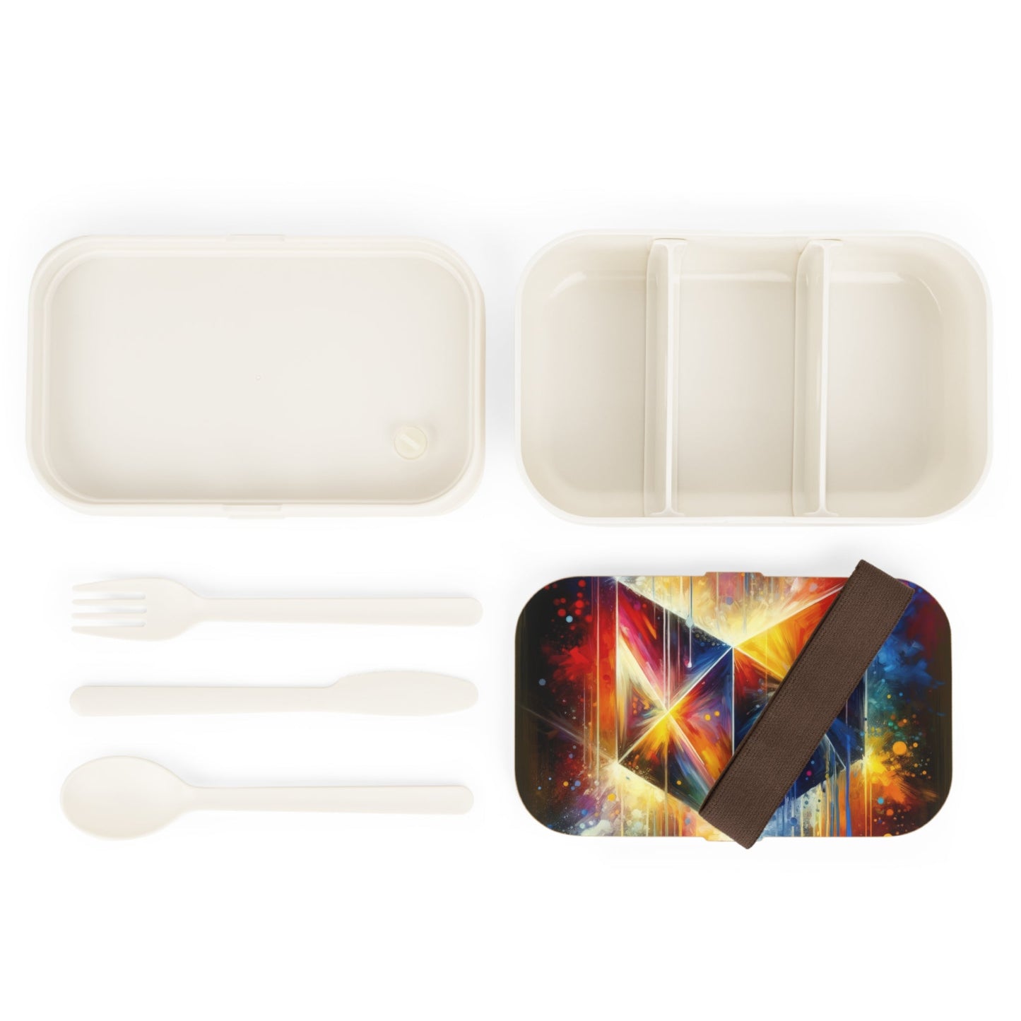Prismatic Light Spectrum Bento Lunch Box - ATUH.ART