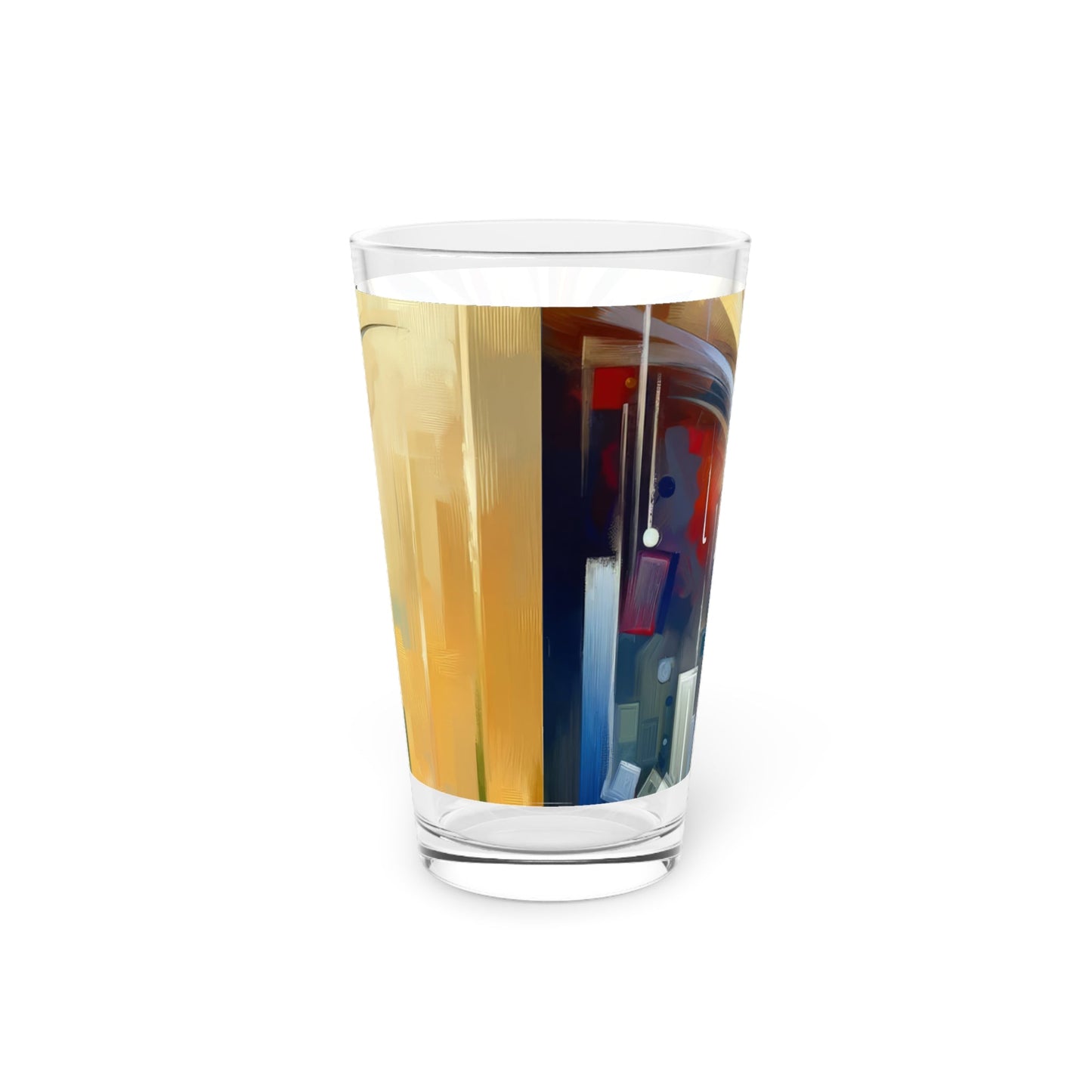 Pruning Distraction Tachism Pint Glass, 16oz - ATUH.ART