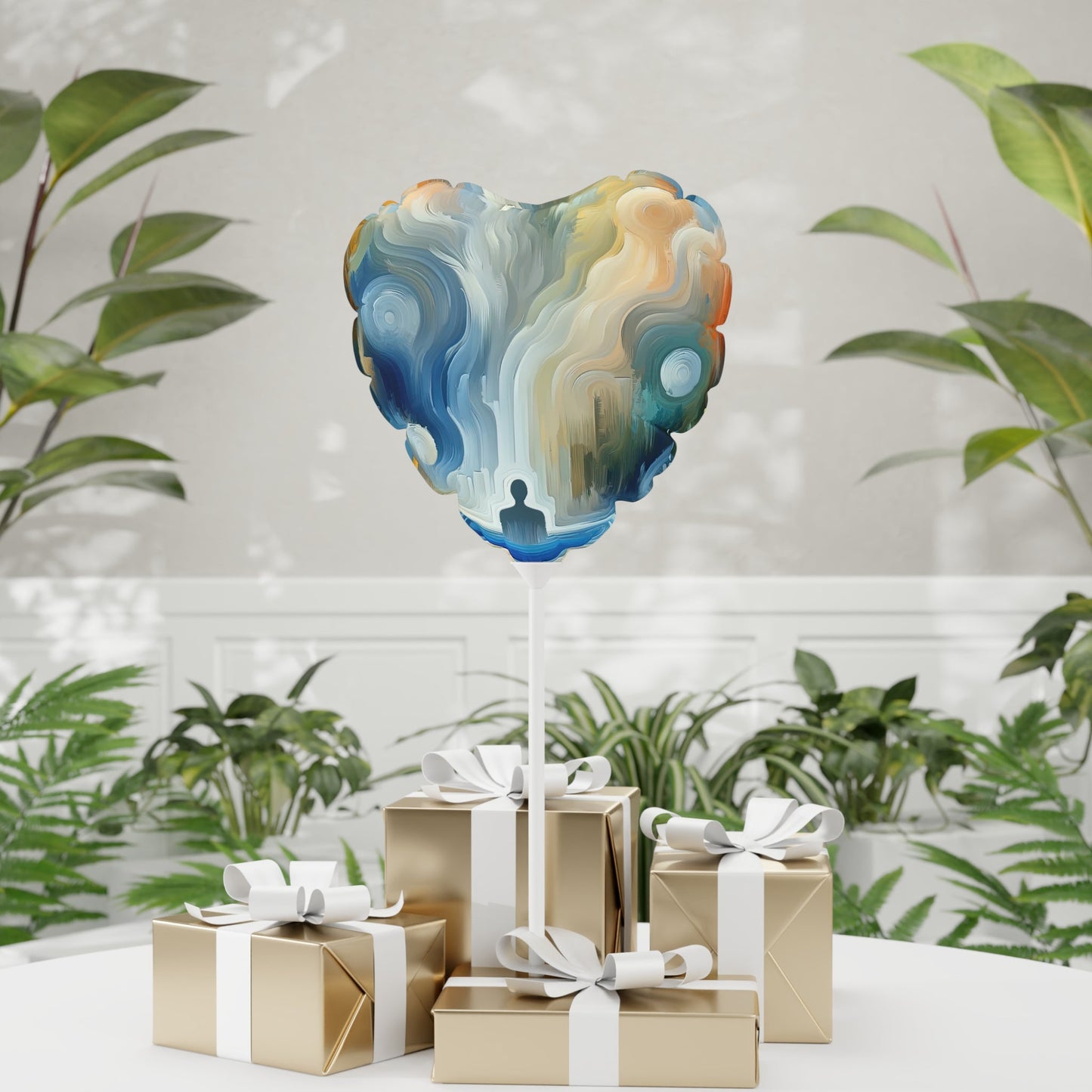 Psyche Spa Serenity Balloon (Round and Heart-shaped), 11" - ATUH.ART