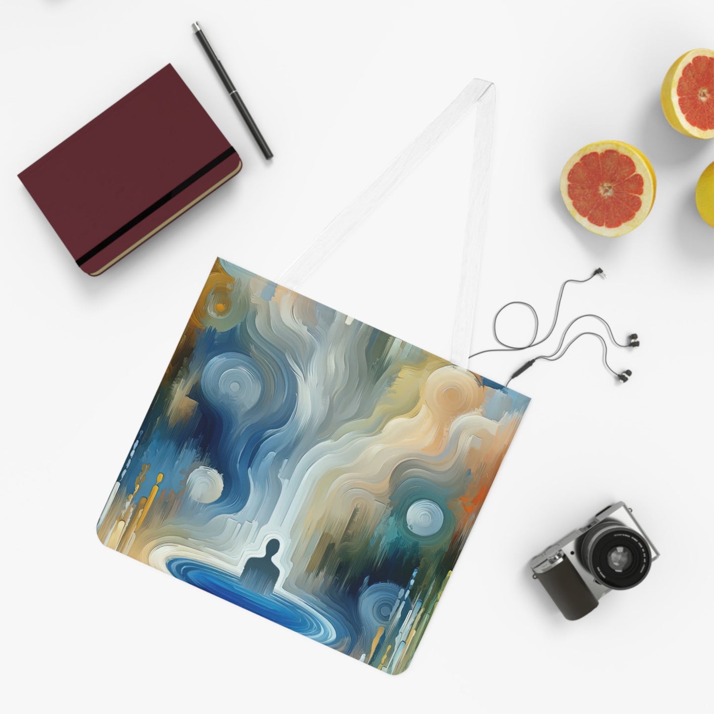 Psyche Spa Serenity Shoulder Tote Bag (AOP) - ATUH.ART