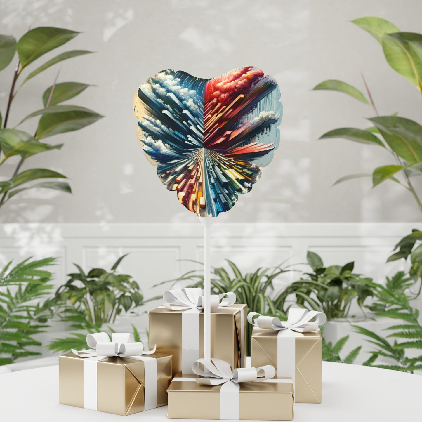 Rapid Perspective Shift Balloon (Round and Heart-shaped), 11" - ATUH.ART