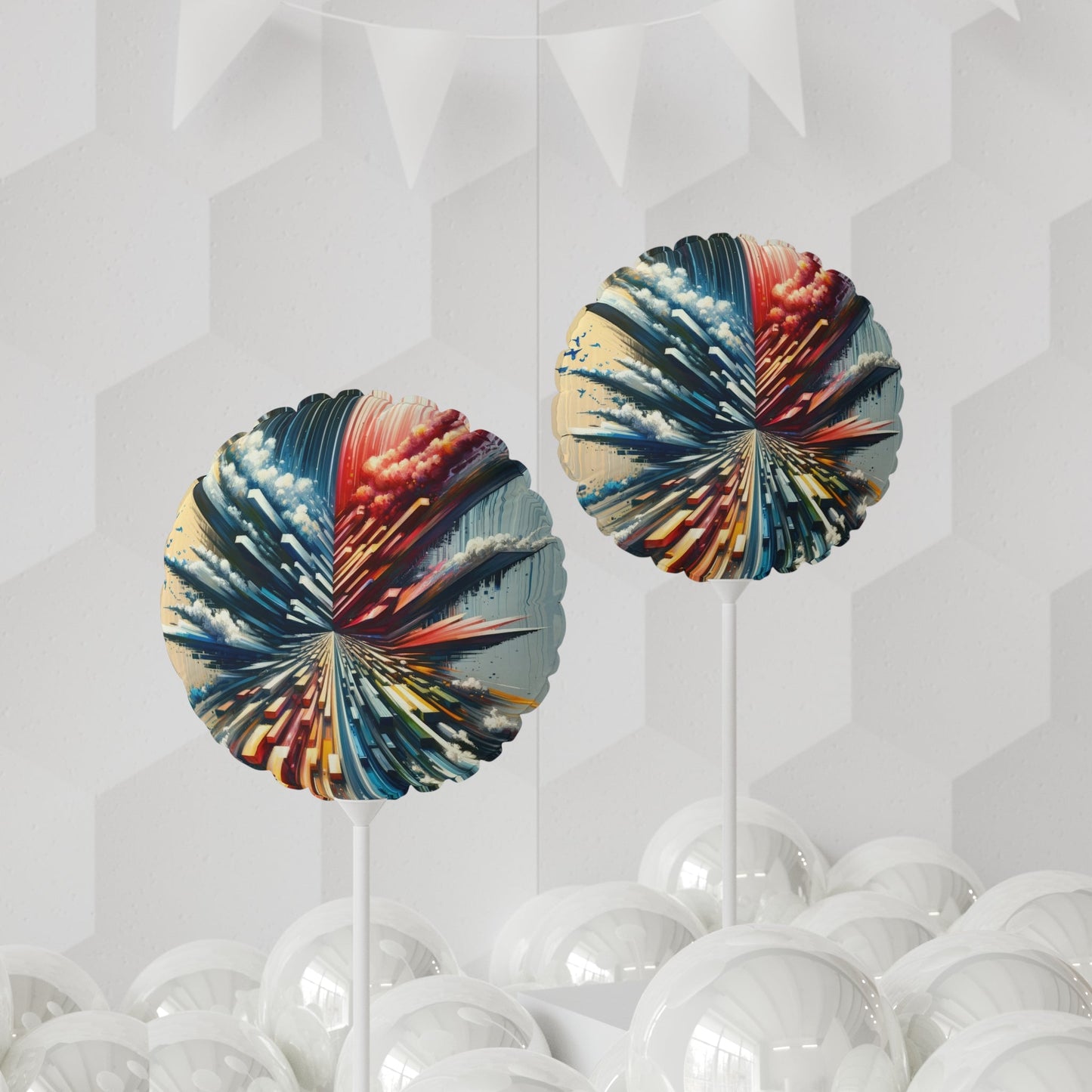 Rapid Perspective Shift Balloon (Round and Heart-shaped), 11" - ATUH.ART