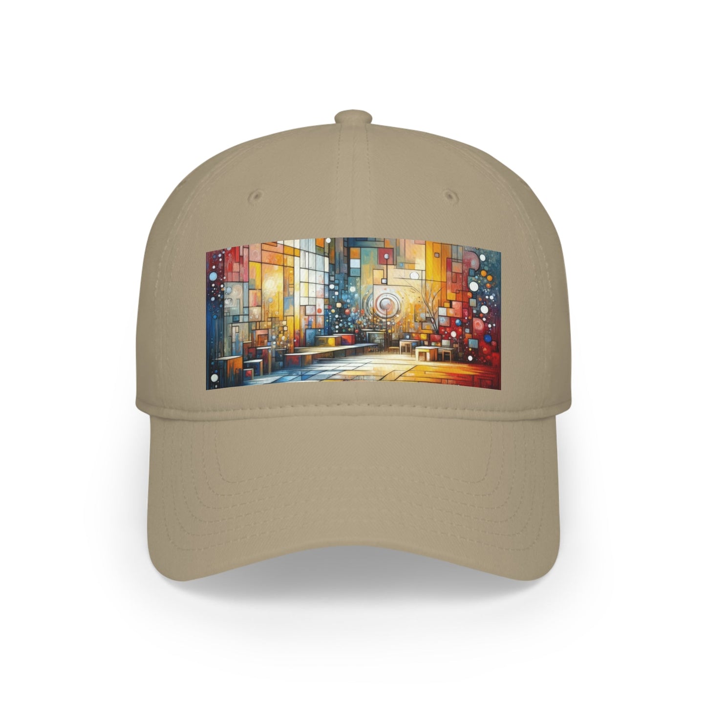 Reflective Habitation Art Low Profile Baseball Cap - ATUH.ART