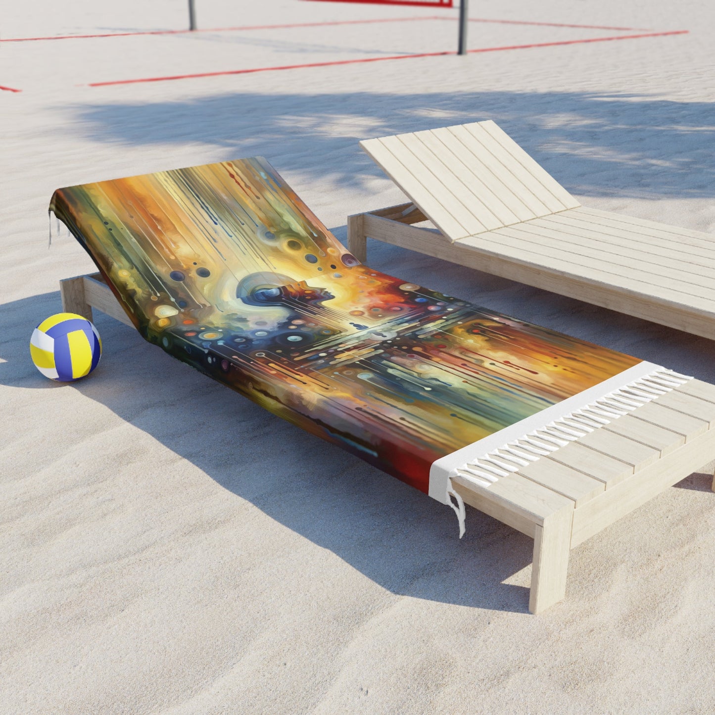 Reflective Oneness Healing Boho Beach Cloth - ATUH.ART