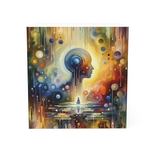 Reflective Oneness Healing Note Cube - ATUH.ART