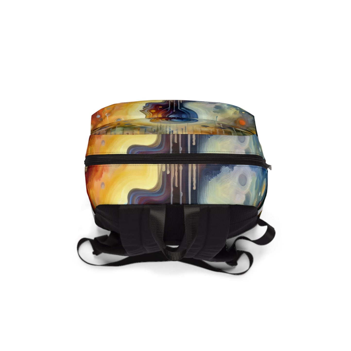 Reflective Oneness Healing Unisex Classic Backpack - ATUH.ART