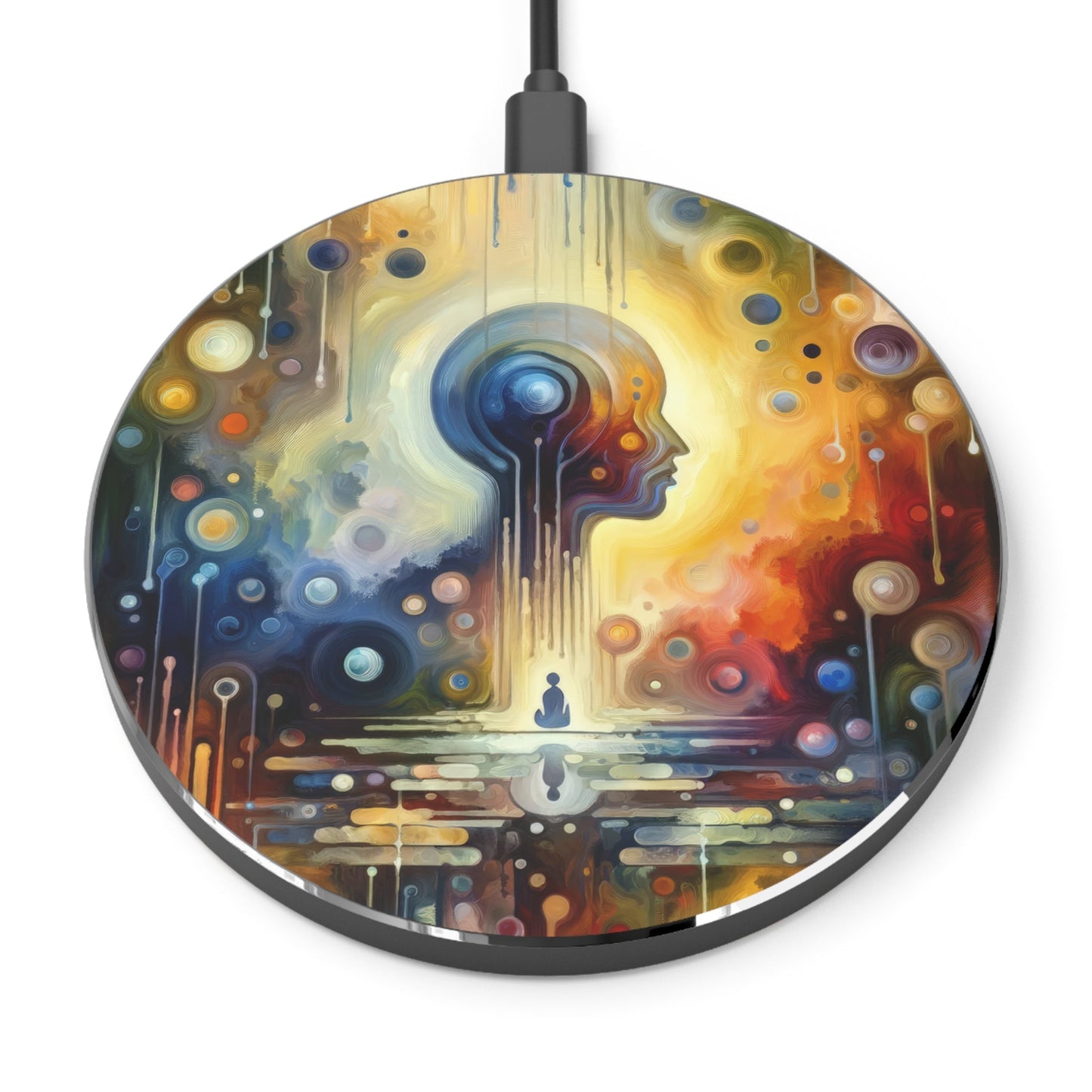 Reflective Oneness Healing Wireless Charger - ATUH.ART
