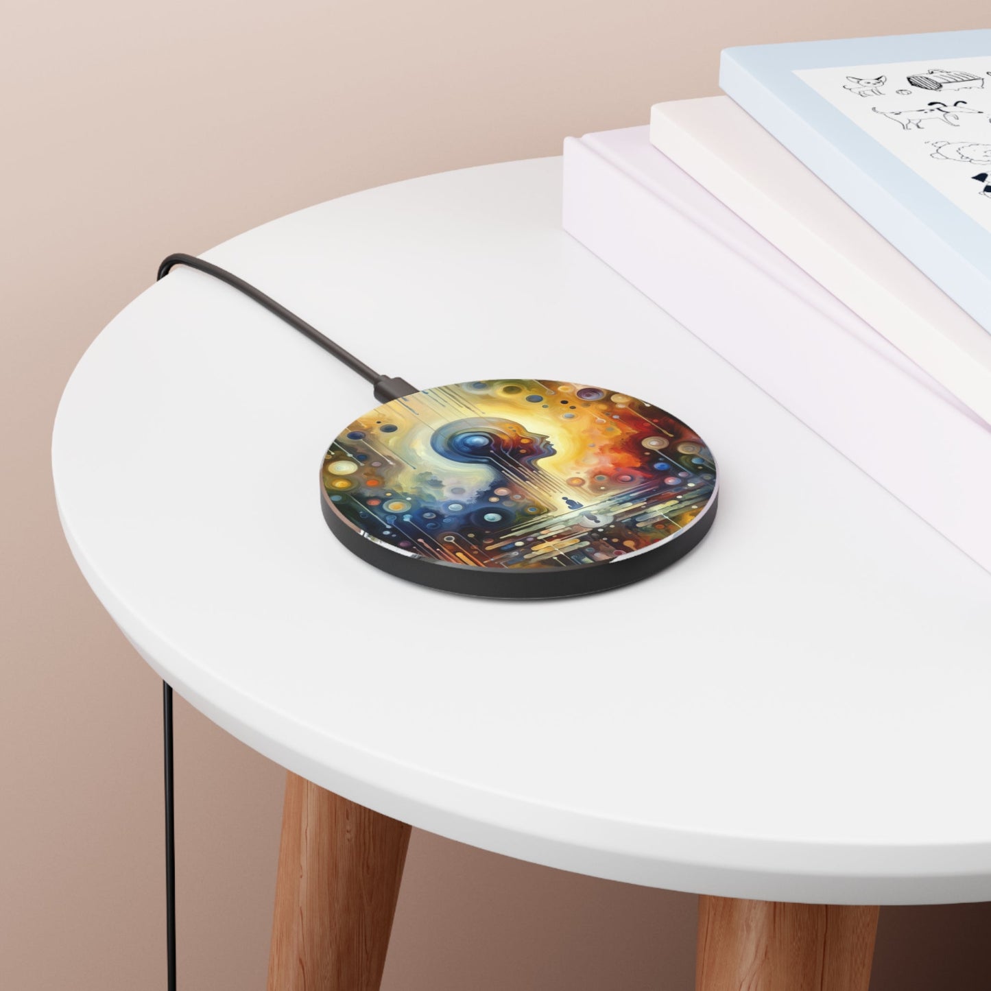 Reflective Oneness Healing Wireless Charger - ATUH.ART