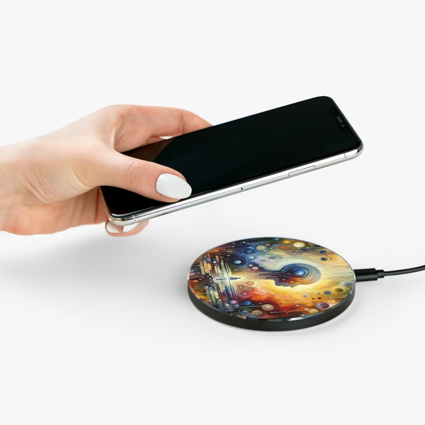 Reflective Oneness Healing Wireless Charger - ATUH.ART