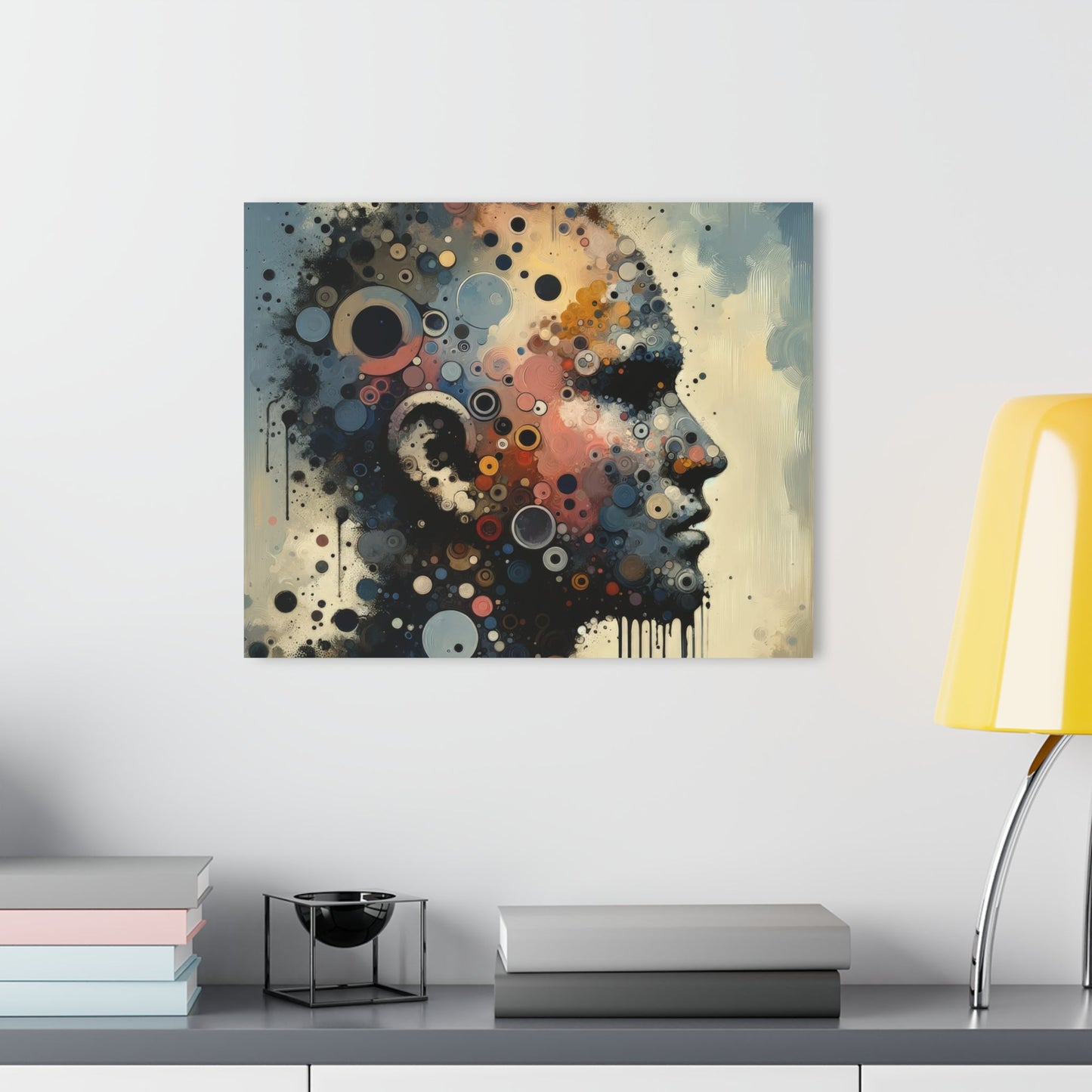 Reflective Tachism Contemplation Acrylic Prints (French Cleat Hanging) - ATUH.ART