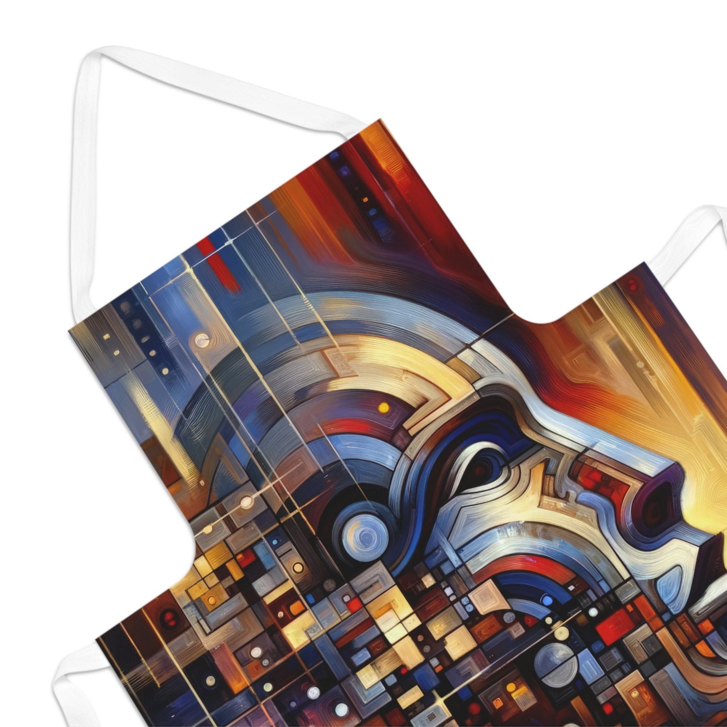 Reflective Tachism Shield Adult Apron (AOP) - ATUH.ART