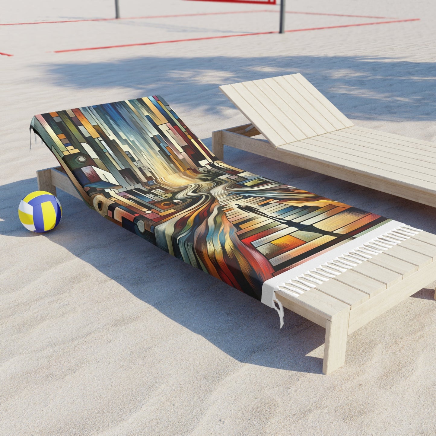 Relatable Journey Abstraction Boho Beach Cloth - ATUH.ART