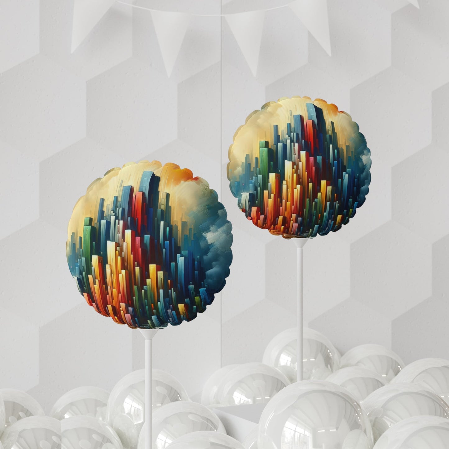 Resolute Fortress Metamorphosis Balloon (Round and Heart-shaped), 11" - ATUH.ART