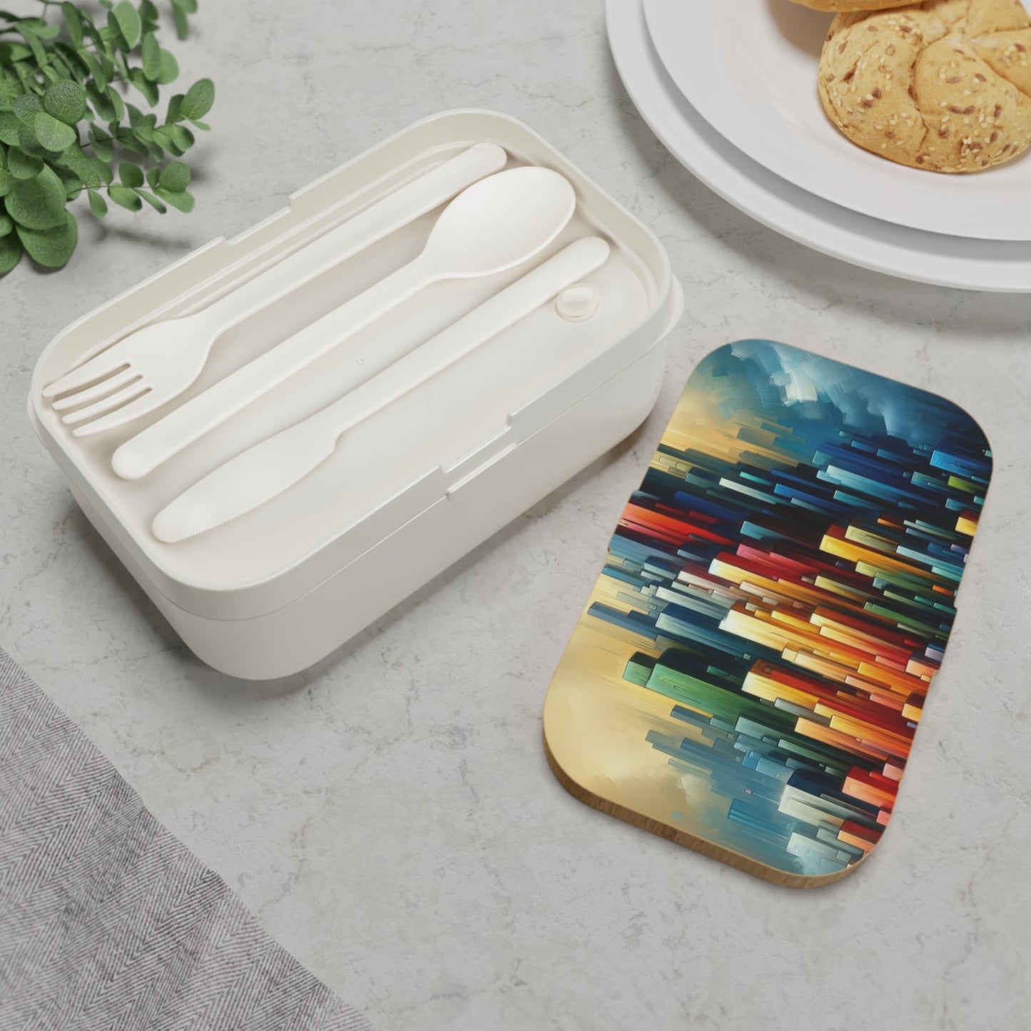 Resolute Fortress Metamorphosis Bento Lunch Box - ATUH.ART