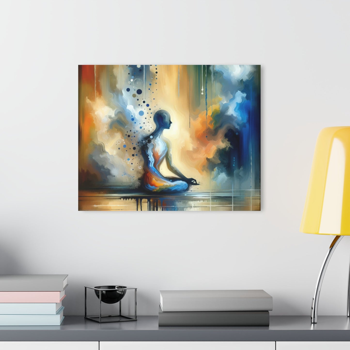 Resonance Abstract Healing Acrylic Prints (French Cleat Hanging) - ATUH.ART
