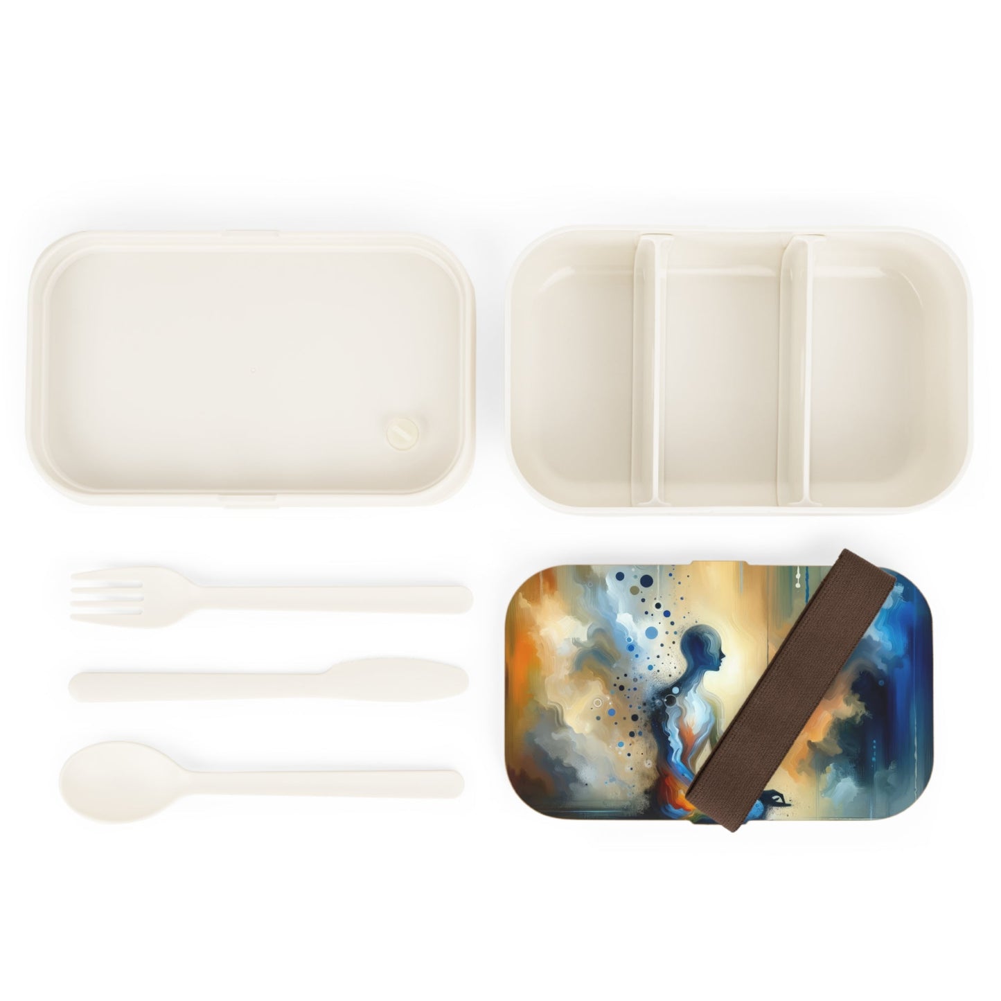 Resonance Abstract Healing Bento Lunch Box - ATUH.ART