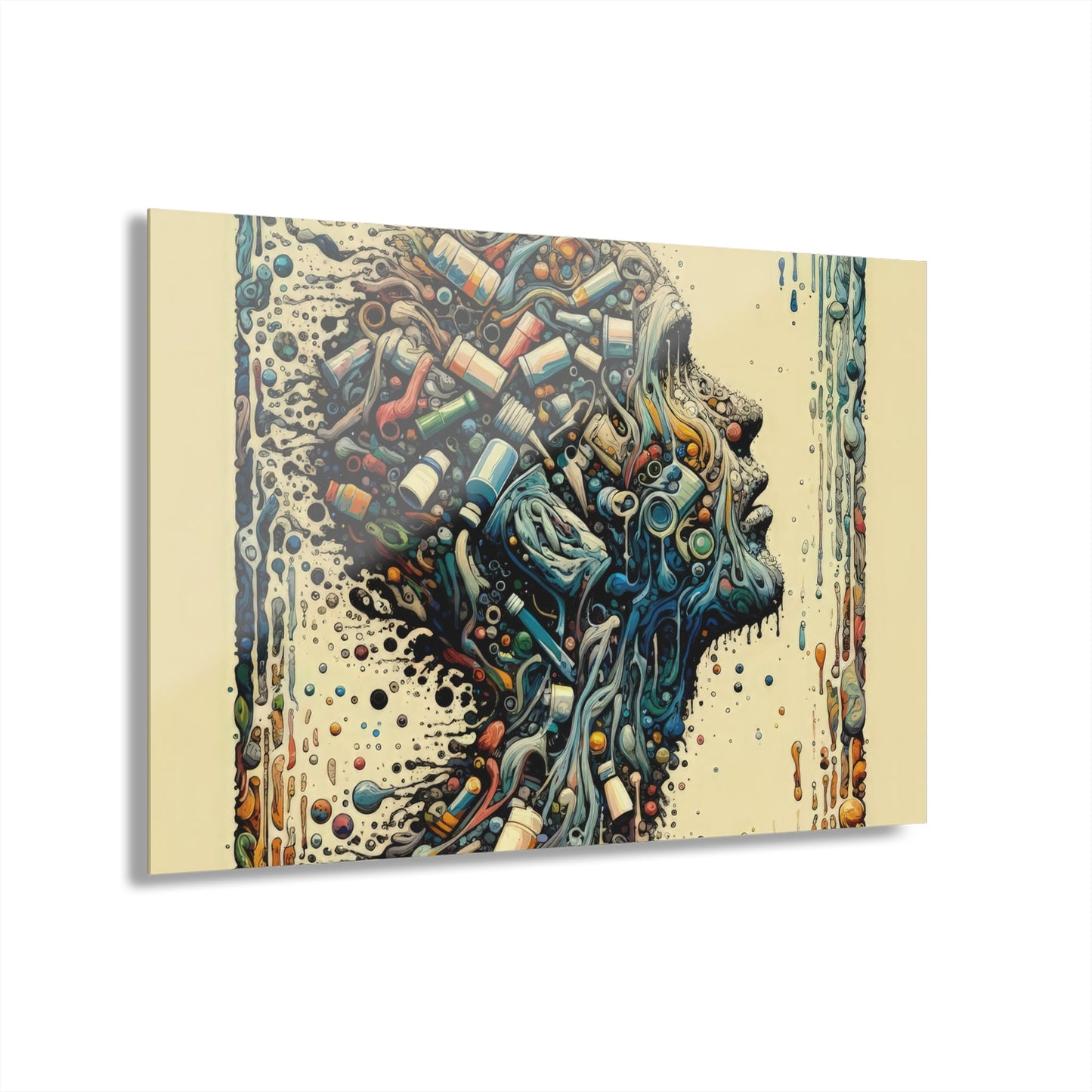 Rethinking Consumption Transformation Acrylic Prints (French Cleat Hanging) - ATUH.ART
