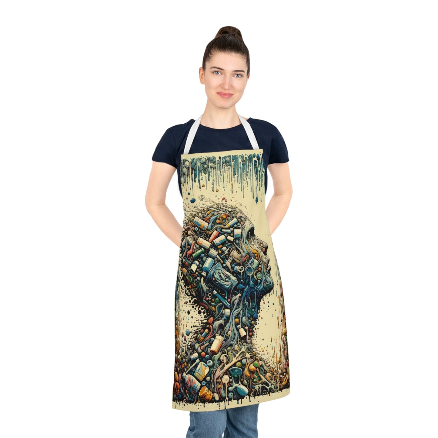 Rethinking Consumption Transformation Adult Apron (AOP) - ATUH.ART