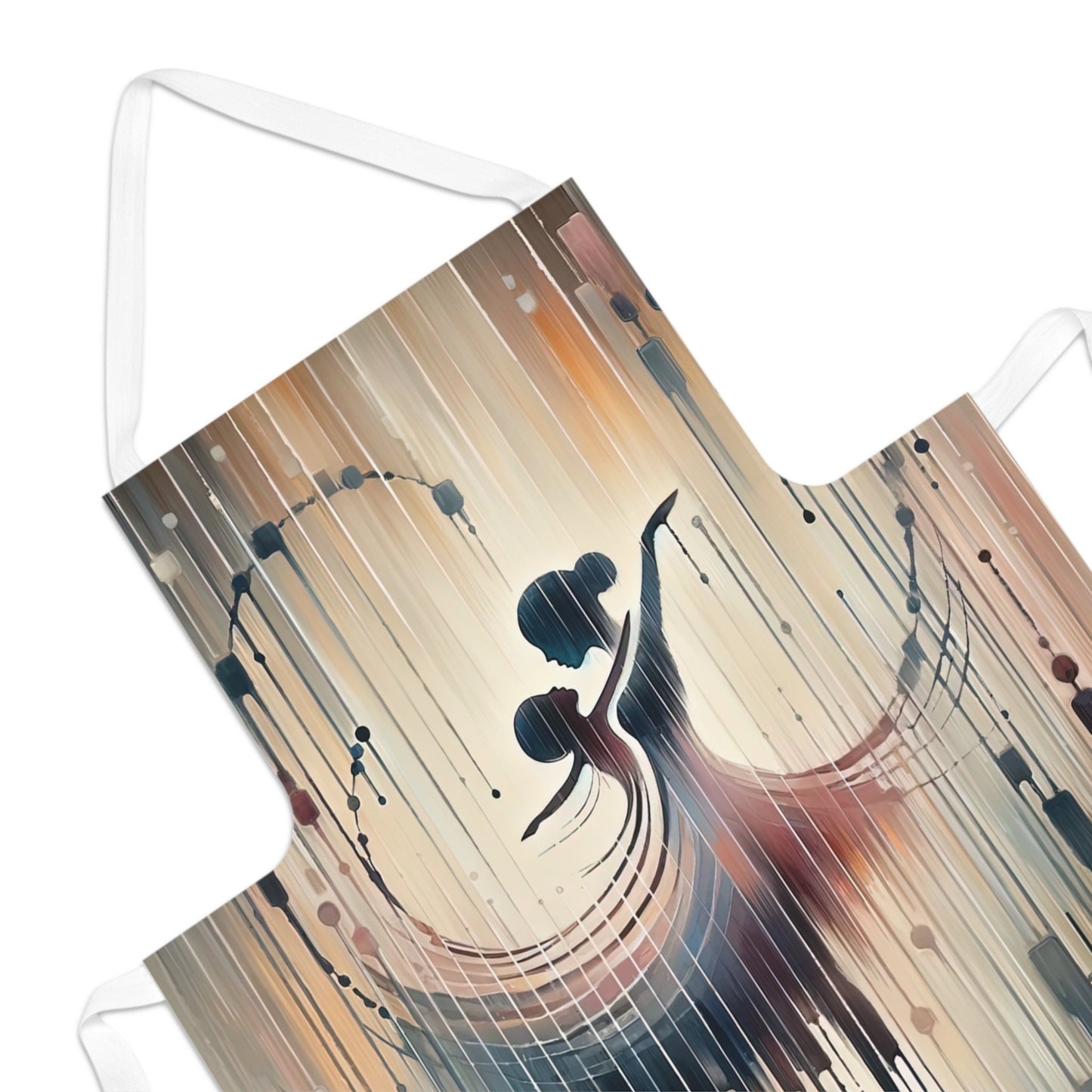 Rhythmic Heart Dance Adult Apron (AOP) - ATUH.ART