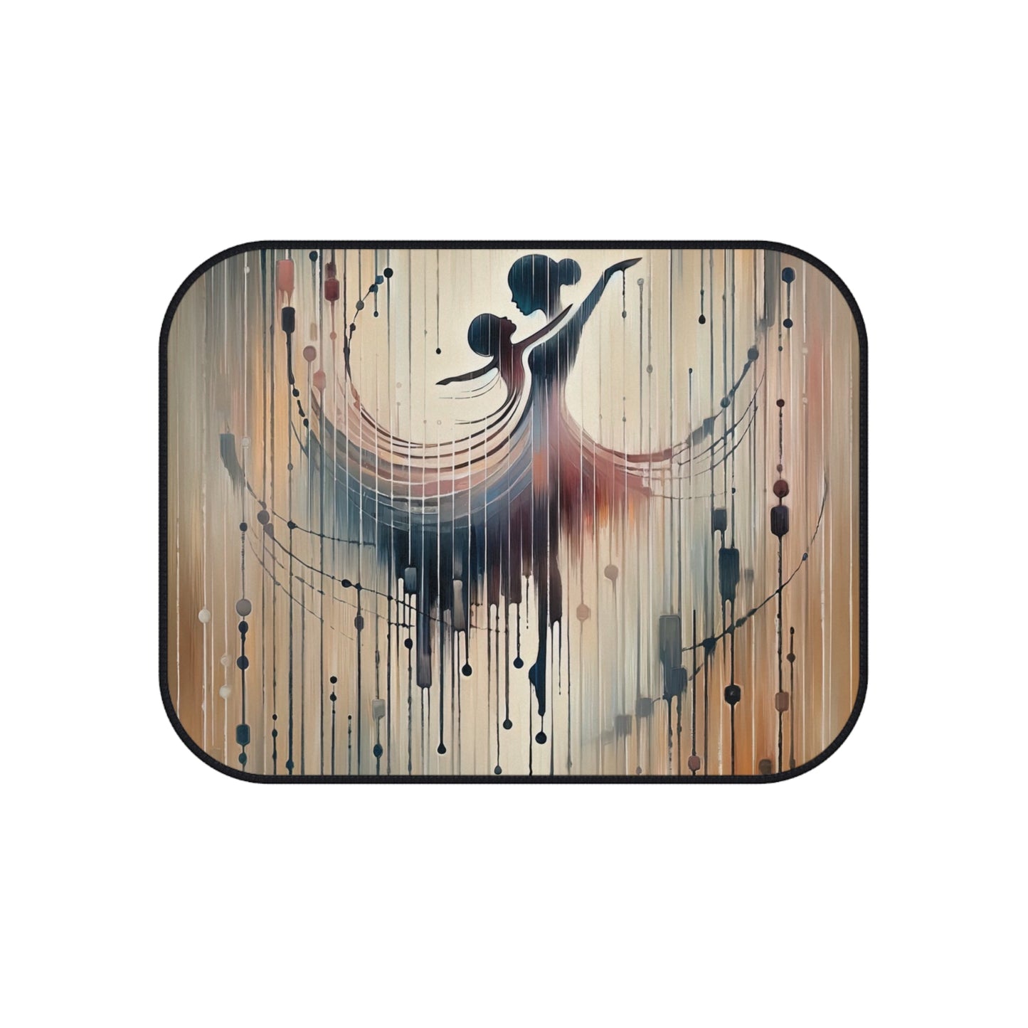 Rhythmic Heart Dance Car Mats (Set of 4) - ATUH.ART