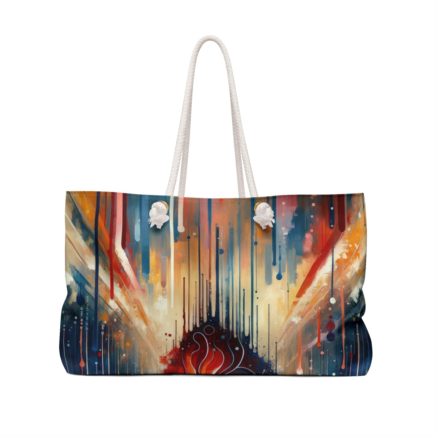 Rhythmic Heart Harmony Weekender Bag - ATUH.ART
