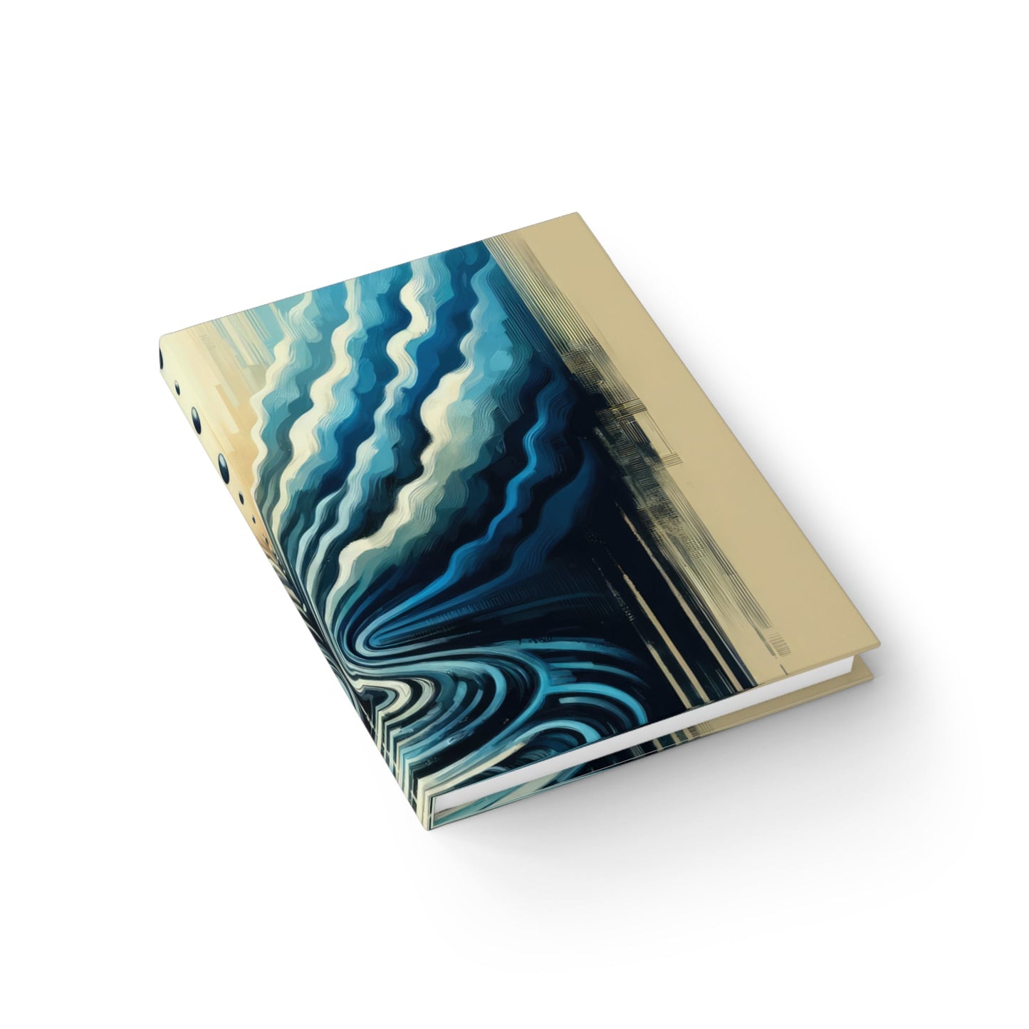 Ripple Effect Abstract Journal - Blank - ATUH.ART