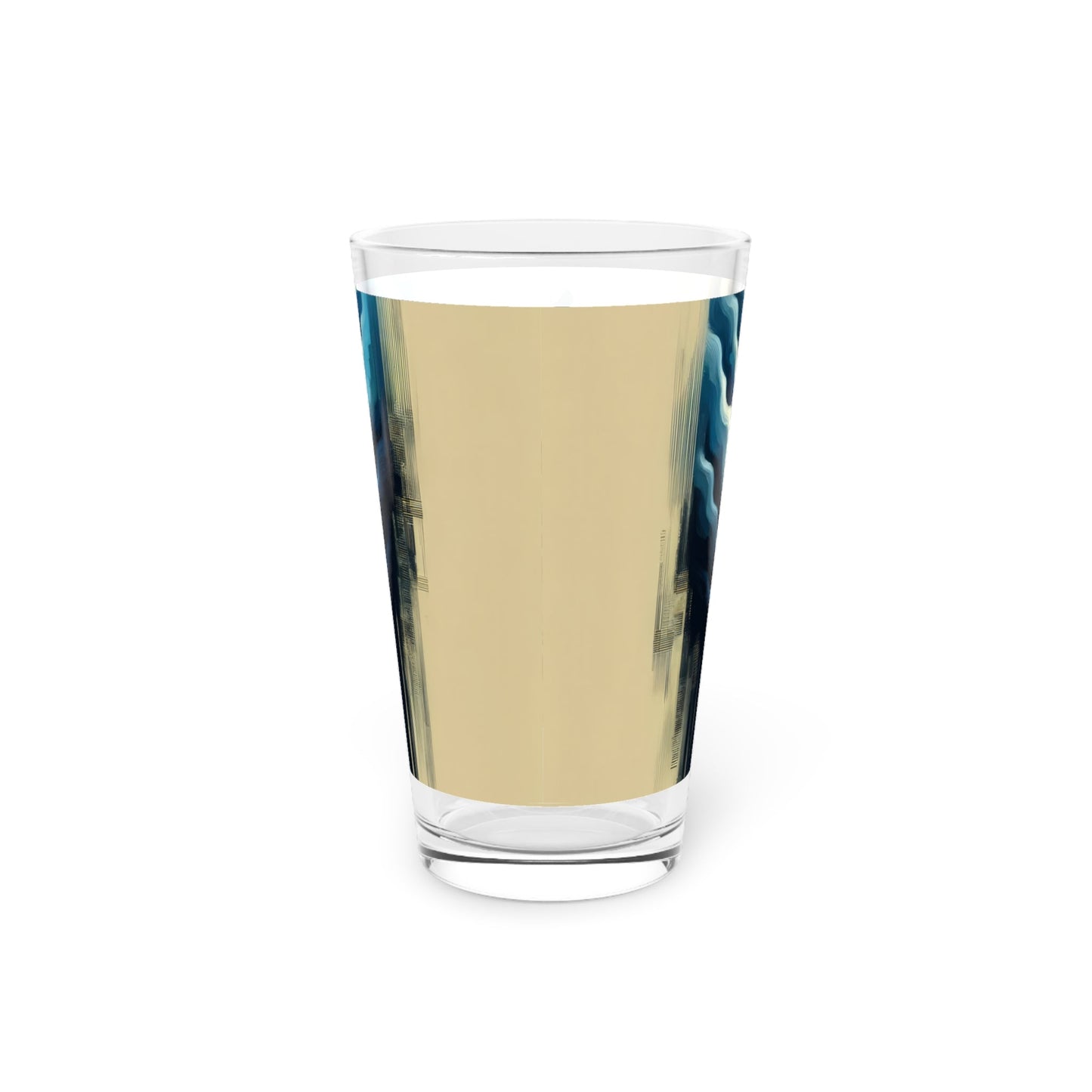 Ripple Effect Abstract Pint Glass, 16oz - ATUH.ART