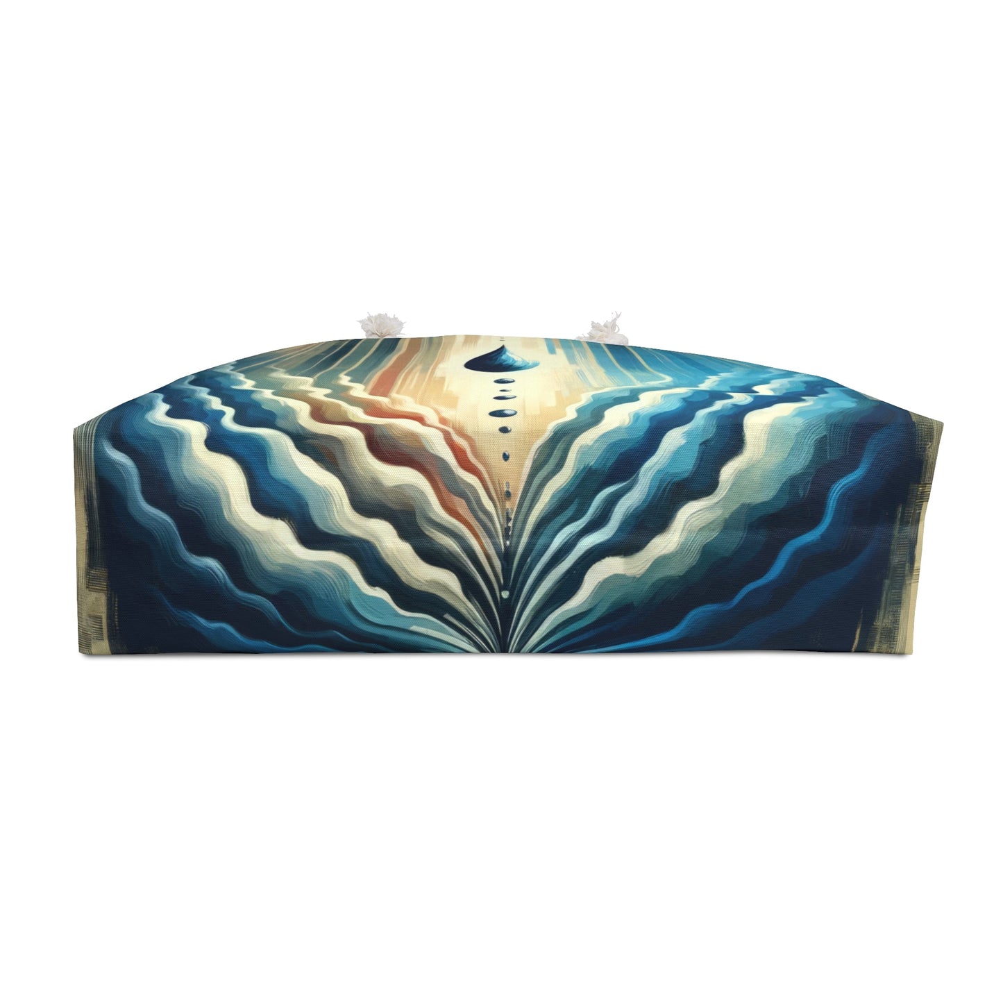 Ripple Effect Abstract Weekender Bag - ATUH.ART