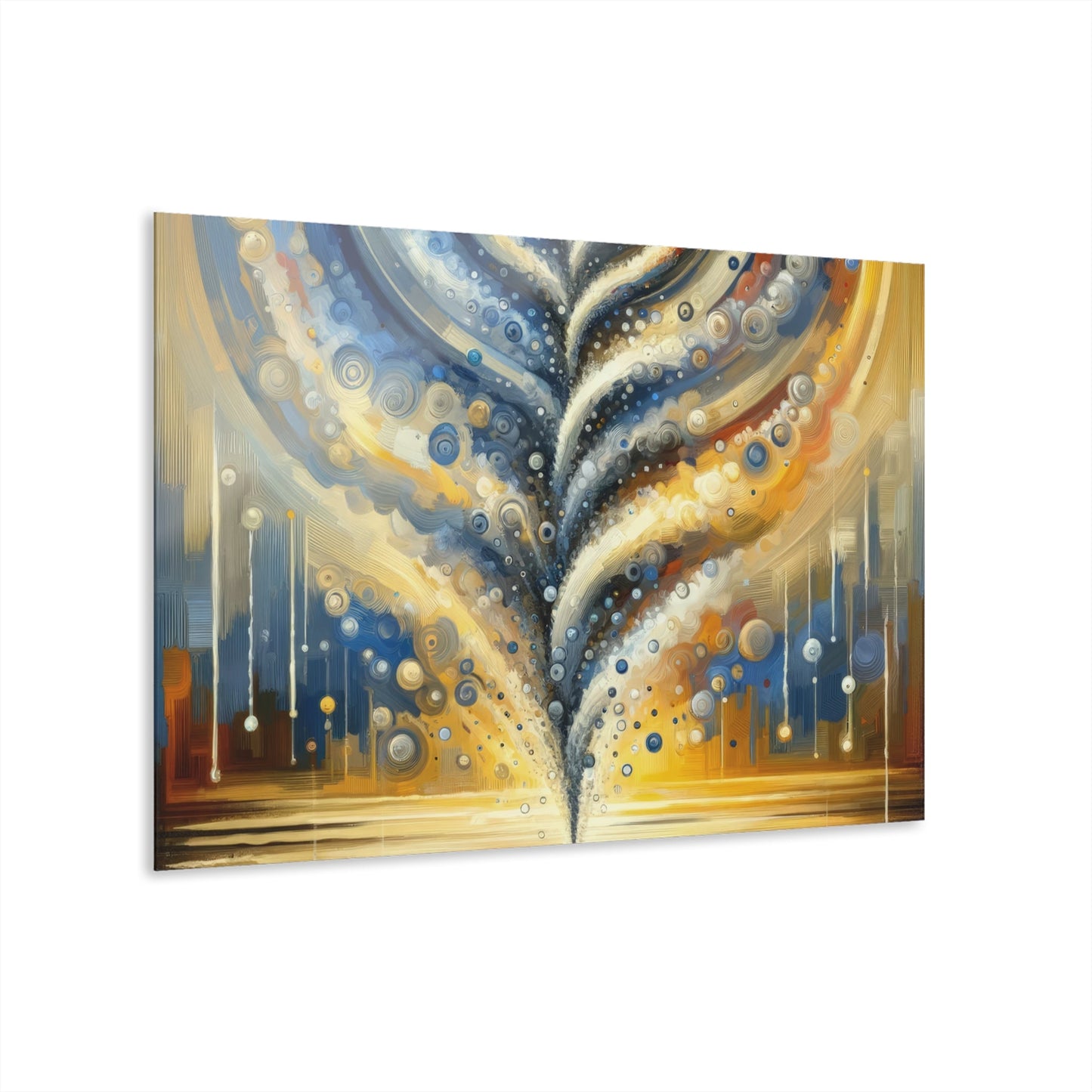 Ripple Effect Abstraction Acrylic Prints (French Cleat Hanging) - ATUH.ART