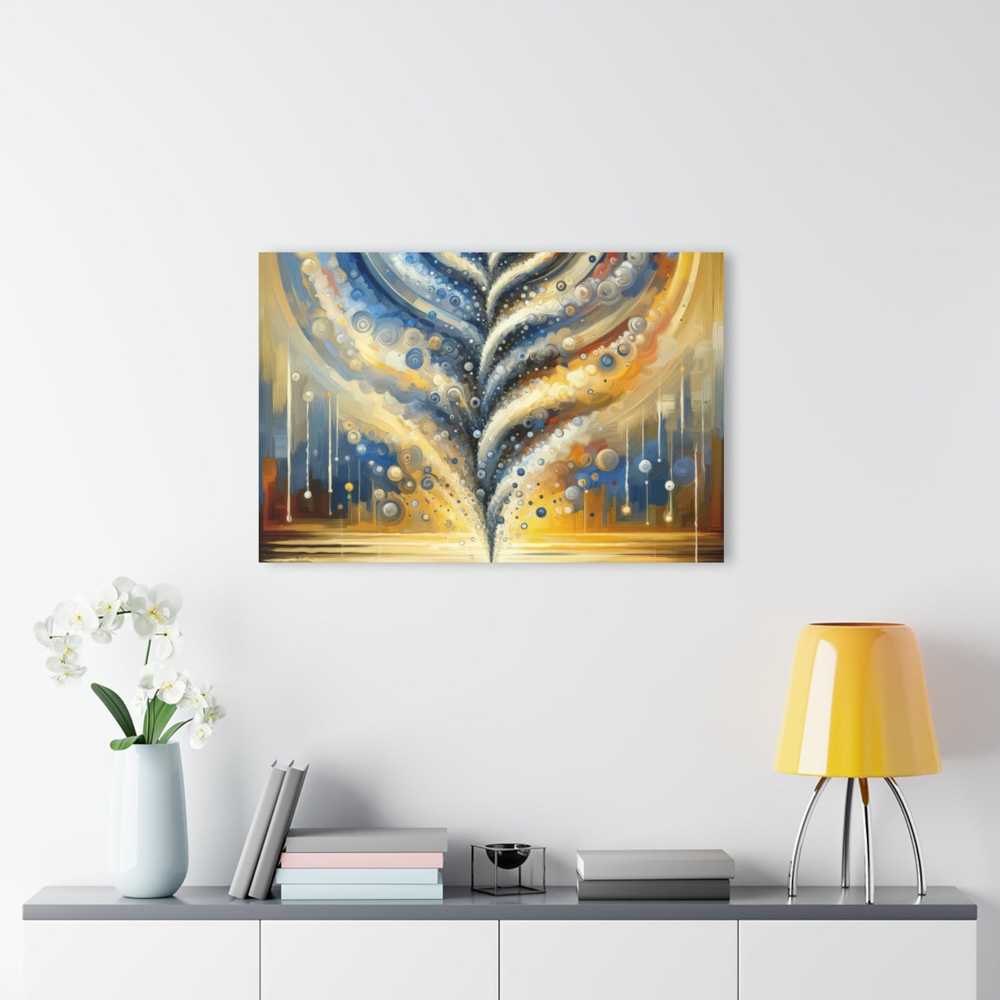 Ripple Effect Abstraction Acrylic Prints (French Cleat Hanging) - ATUH.ART