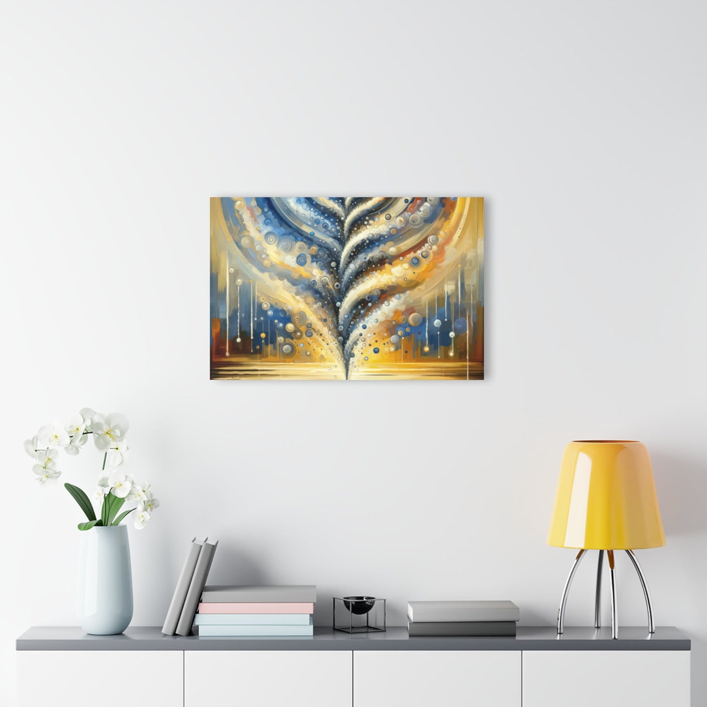 Ripple Effect Abstraction Acrylic Prints (French Cleat Hanging) - ATUH.ART