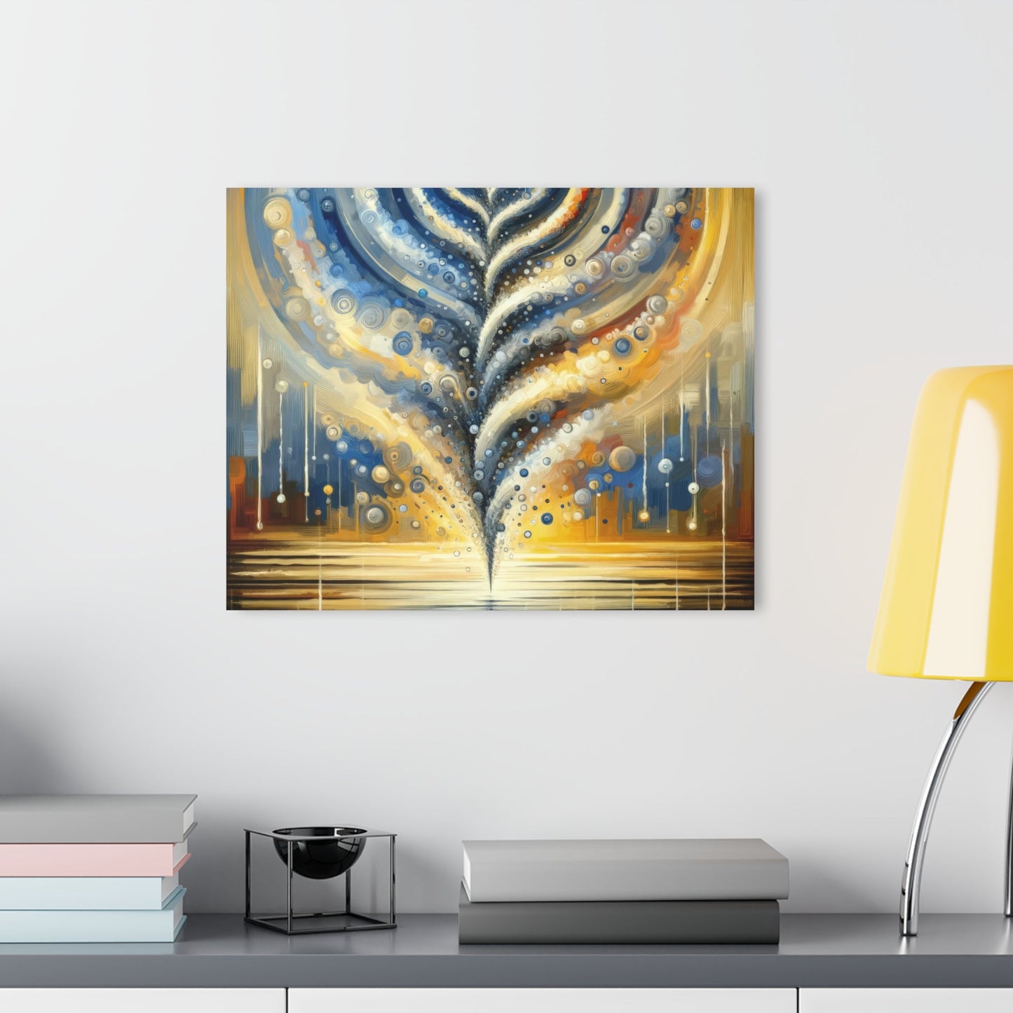 Ripple Effect Abstraction Acrylic Prints (French Cleat Hanging) - ATUH.ART