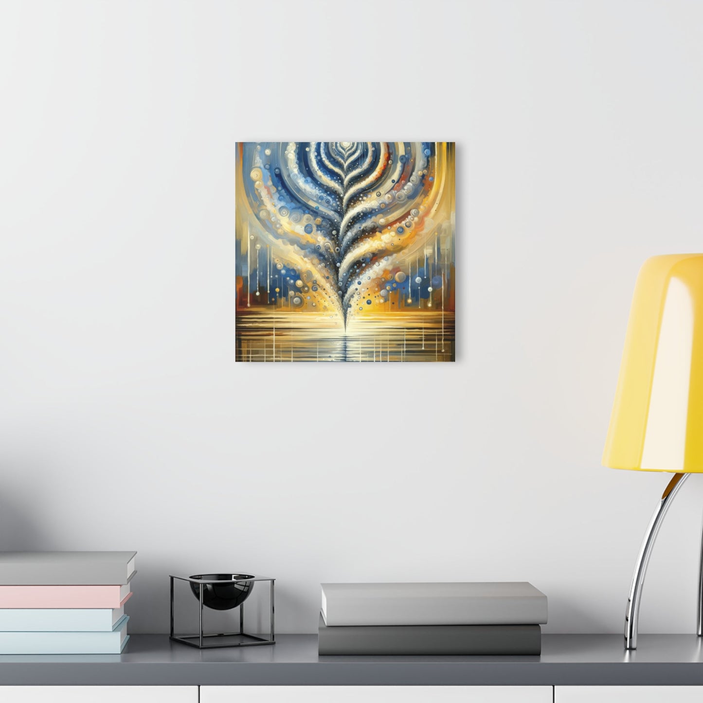 Ripple Effect Abstraction Acrylic Prints (French Cleat Hanging) - ATUH.ART