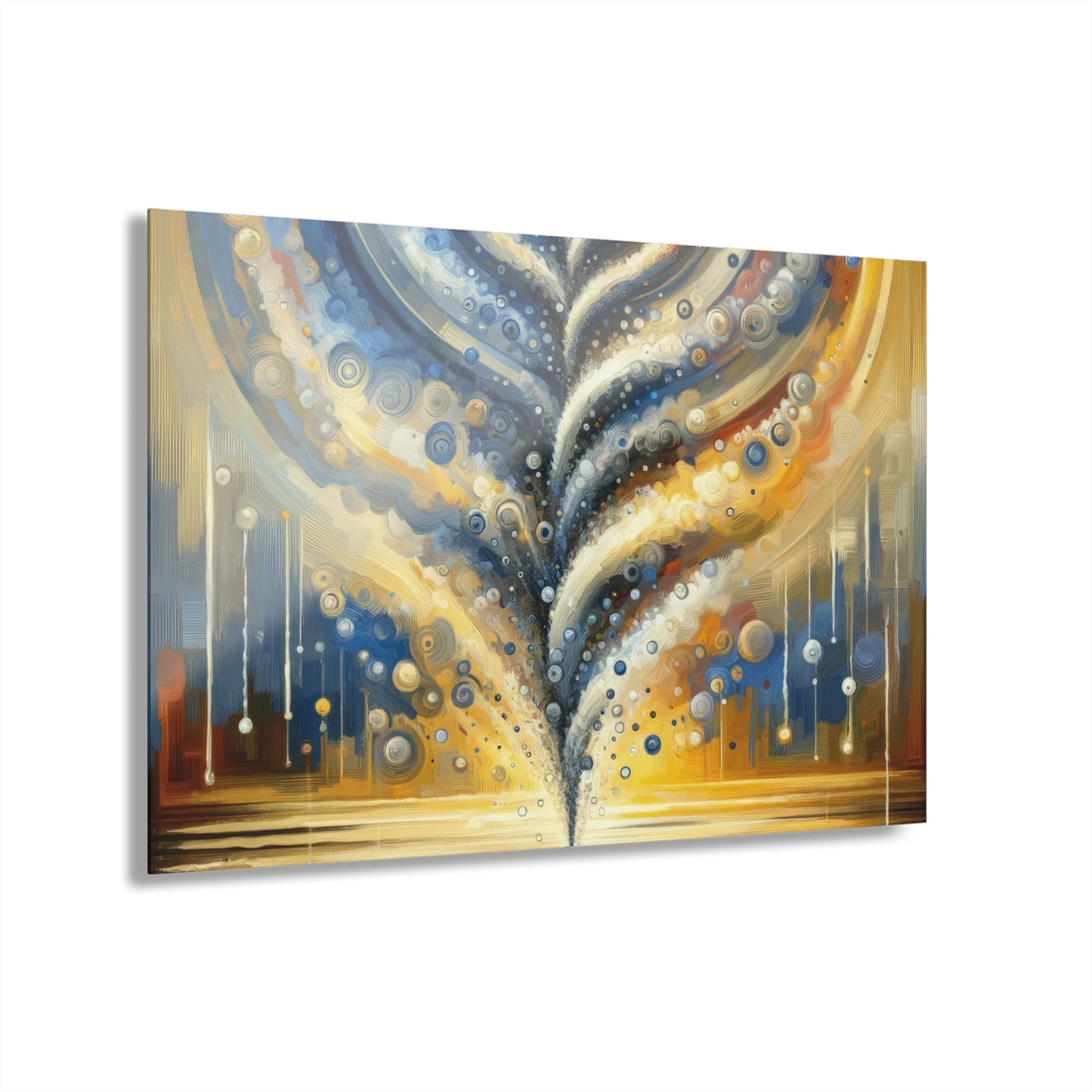Ripple Effect Abstraction Acrylic Prints (French Cleat Hanging) - ATUH.ART