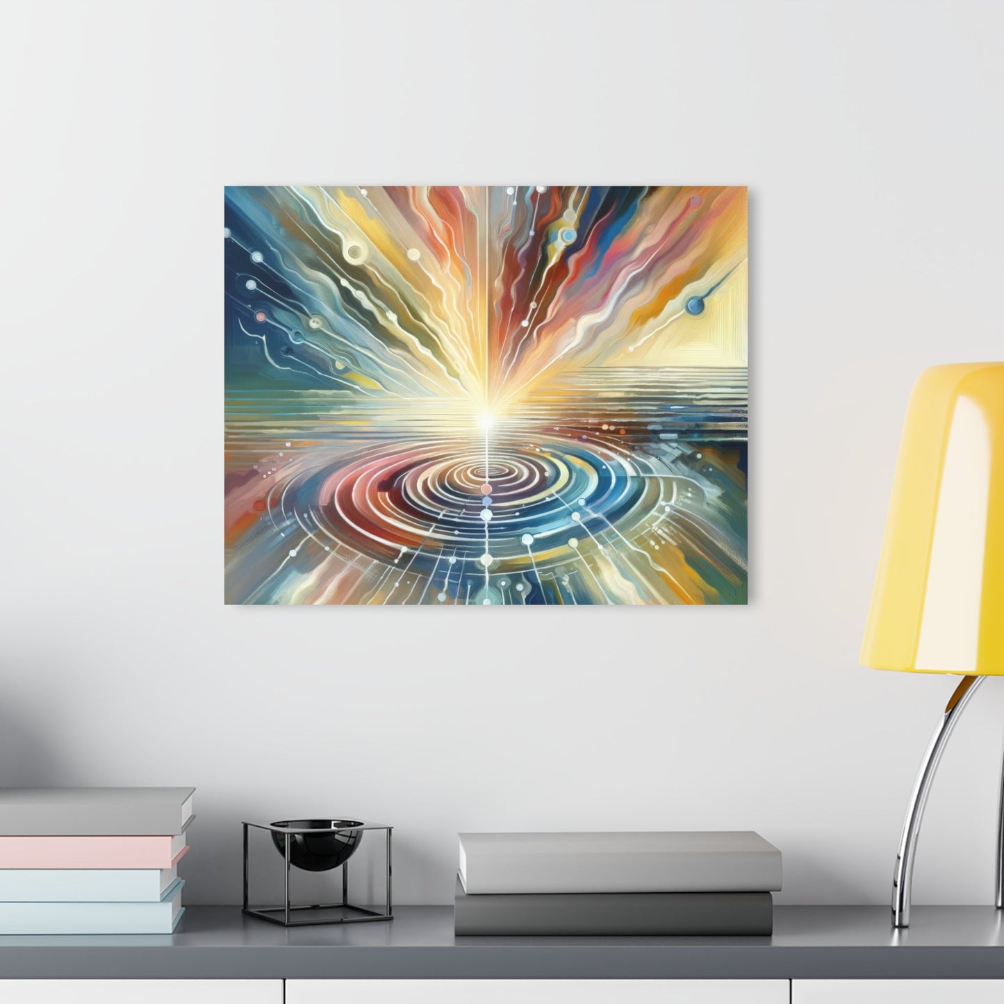 Rippling Community Dynamics Acrylic Prints (French Cleat Hanging) - ATUH.ART