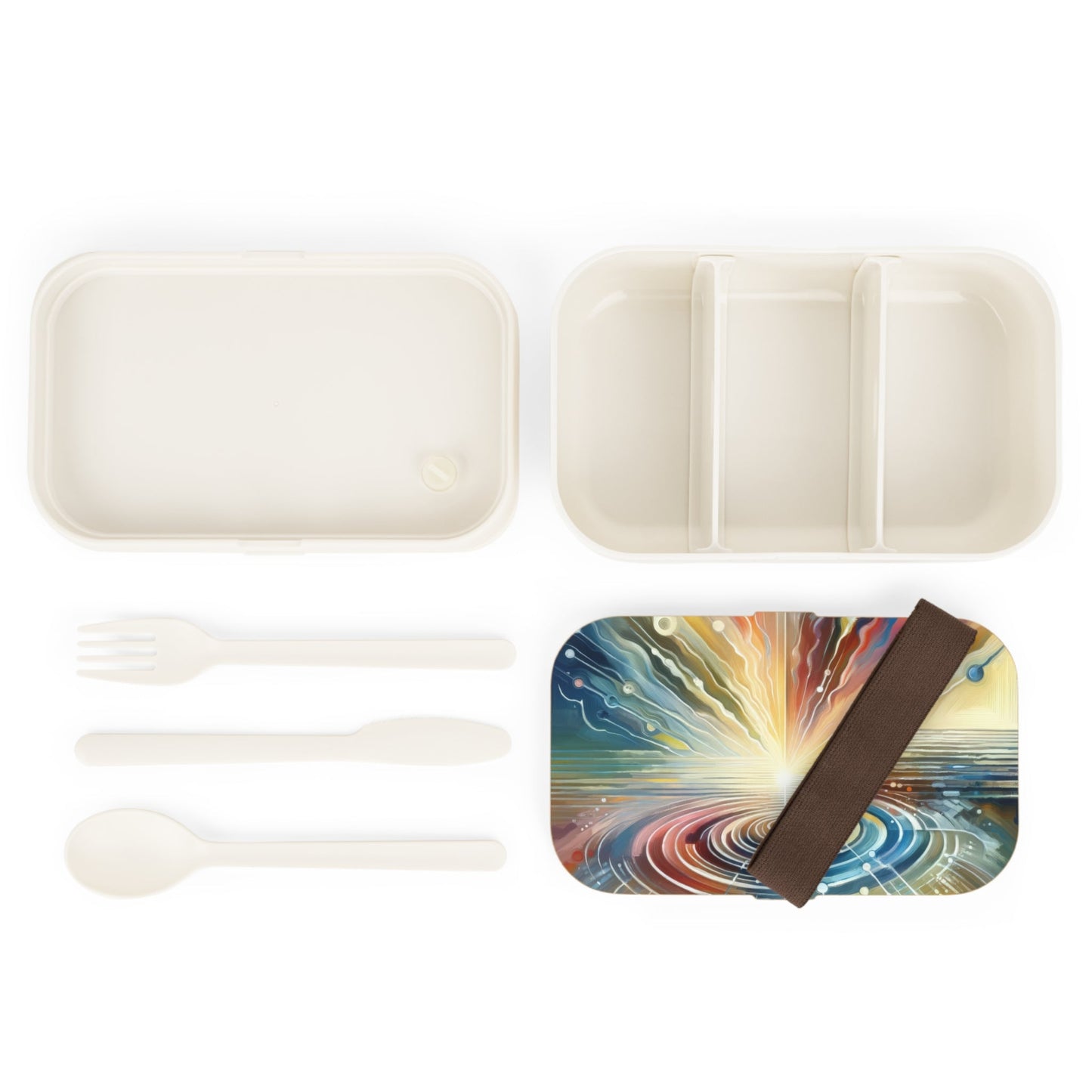Rippling Community Dynamics Bento Lunch Box - ATUH.ART
