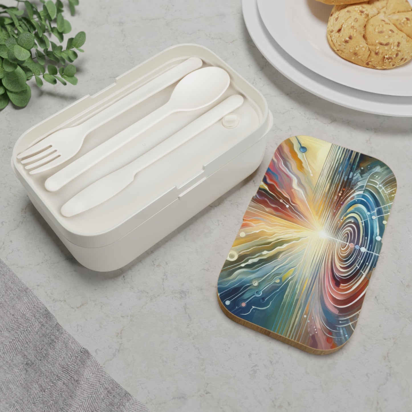 Rippling Community Dynamics Bento Lunch Box - ATUH.ART