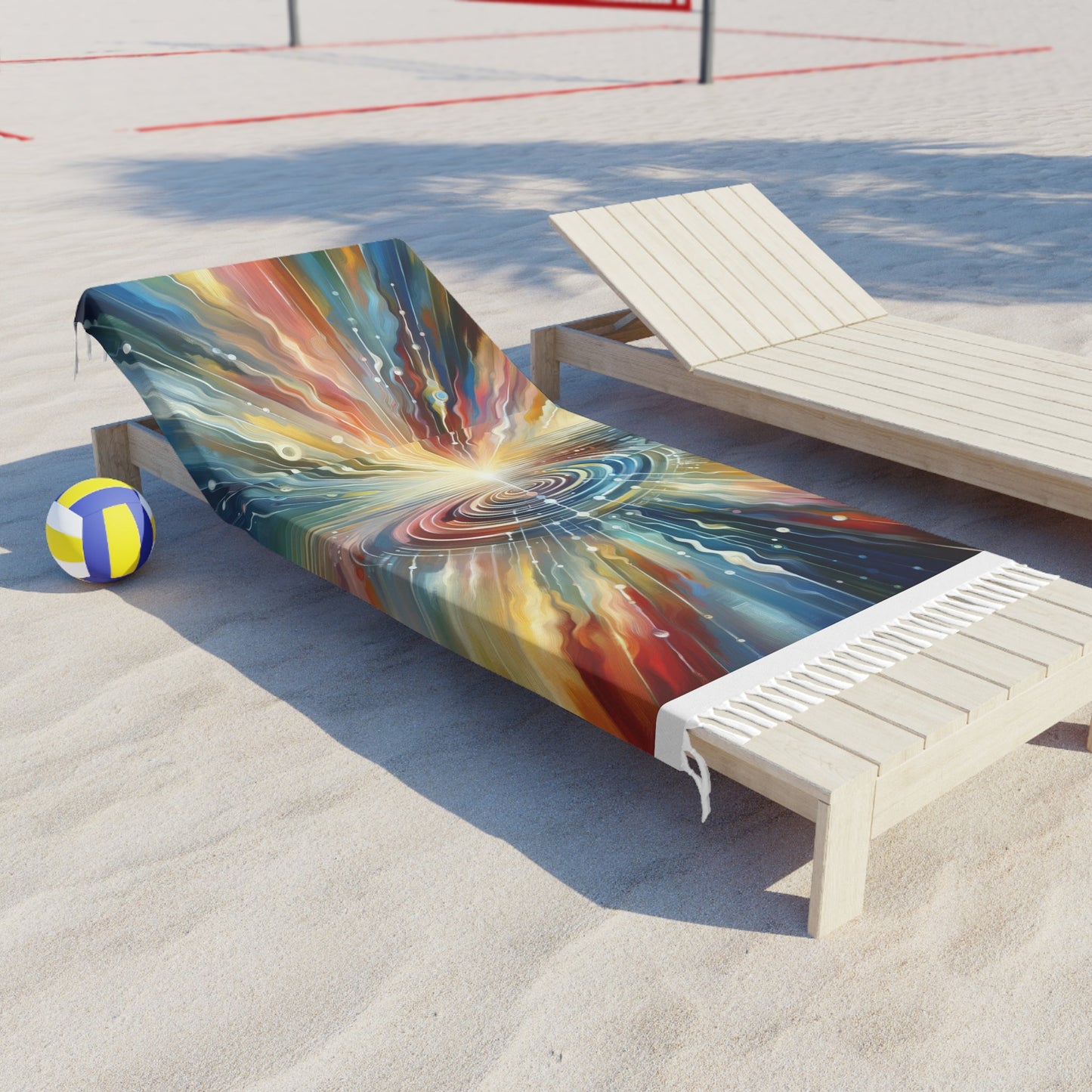 Rippling Community Dynamics Boho Beach Cloth - ATUH.ART