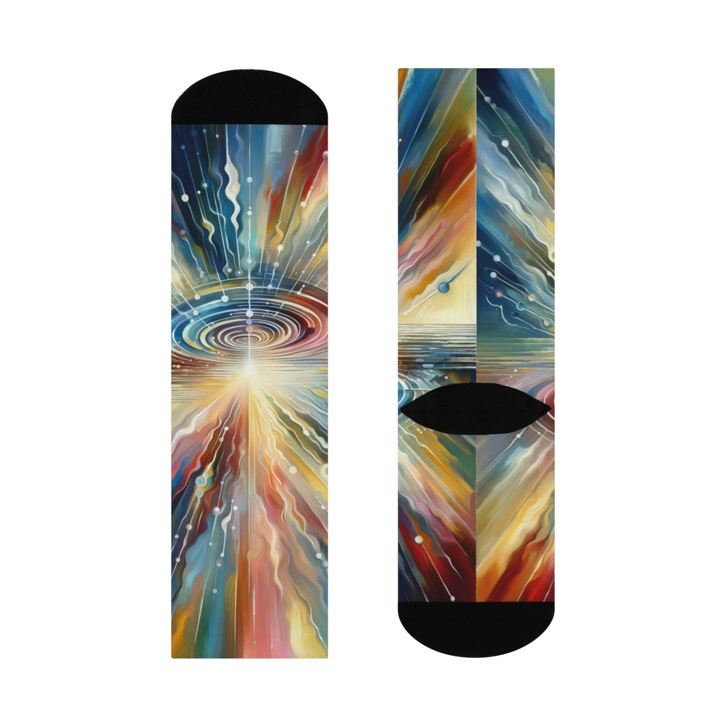 Rippling Community Dynamics Cushioned Crew Socks - ATUH.ART