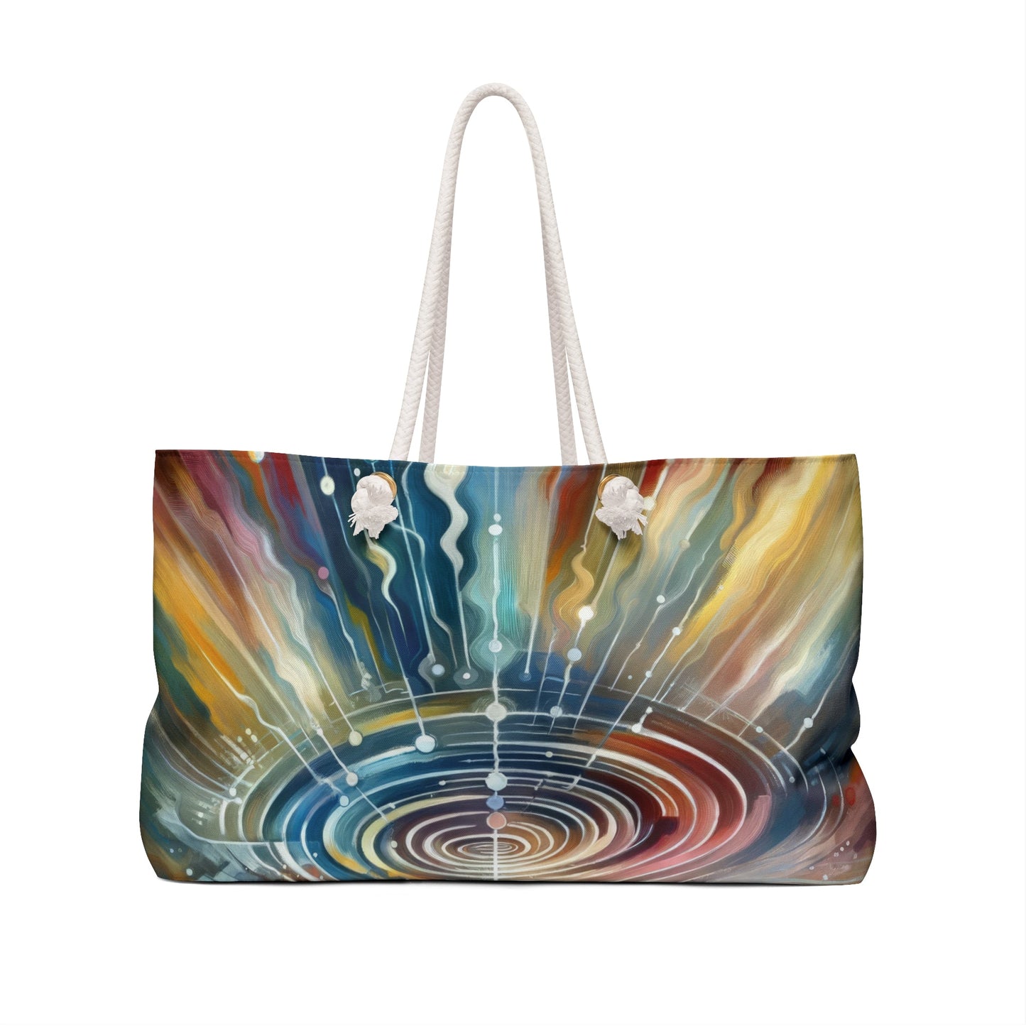 Rippling Community Dynamics Weekender Bag - ATUH.ART