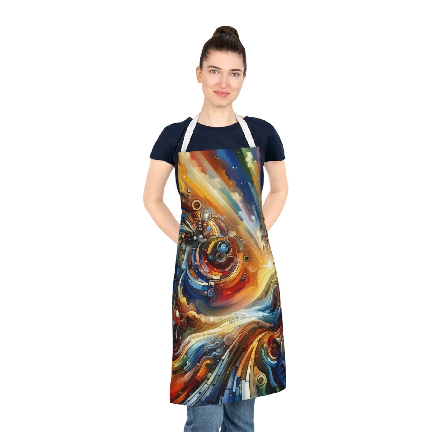 Ritualistic Growth Symphony Adult Apron (AOP) - ATUH.ART
