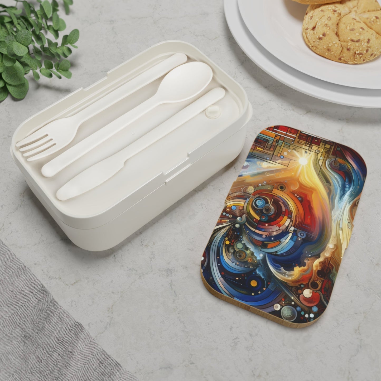 Ritualistic Growth Symphony Bento Lunch Box - ATUH.ART