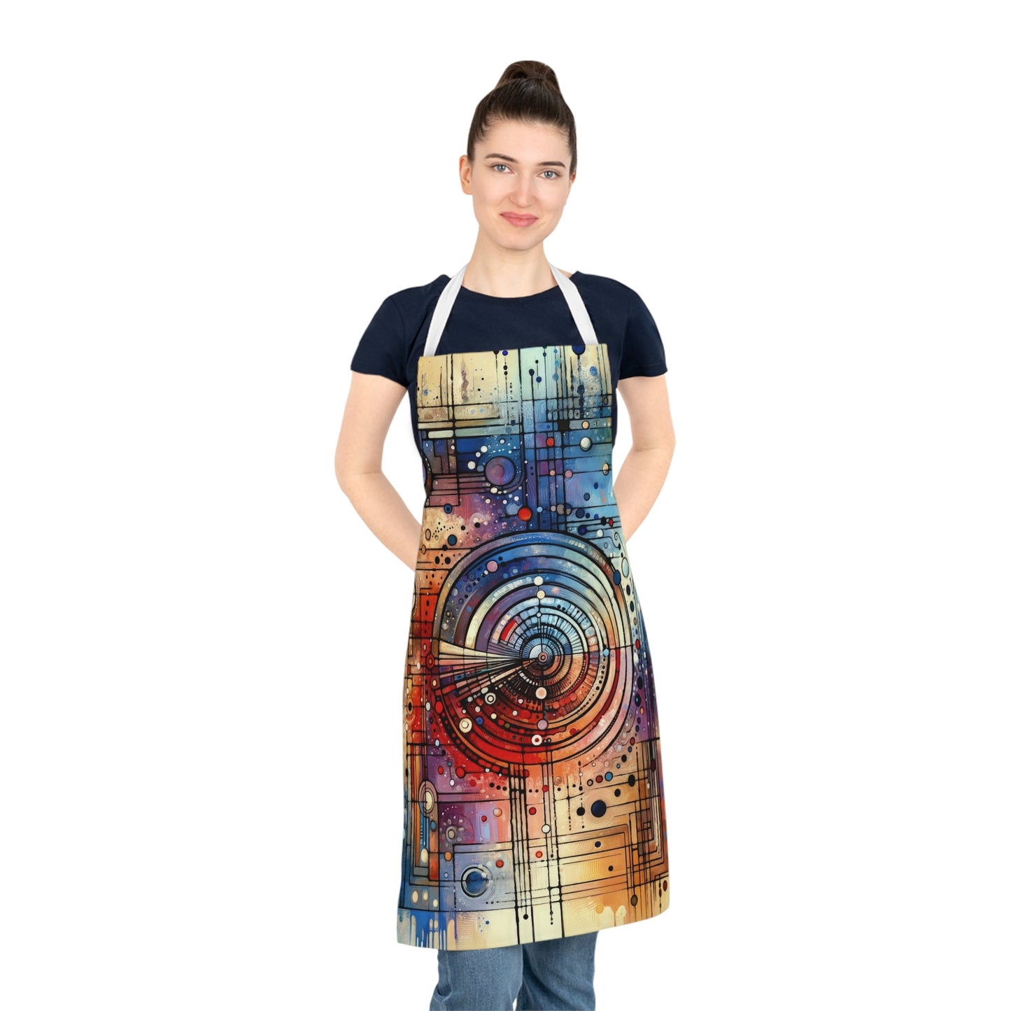 Rituals Over Routines Adult Apron (AOP) - ATUH.ART