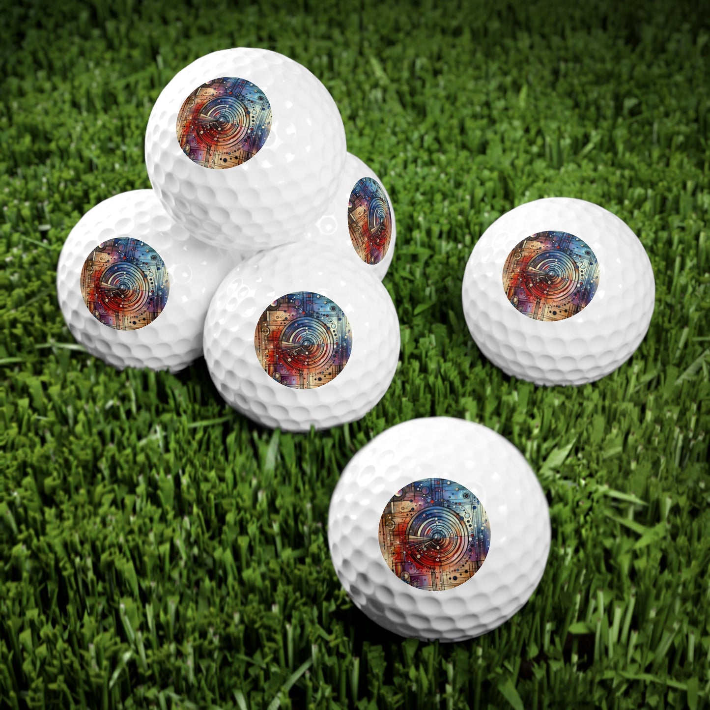 Rituals Over Routines Golf Balls, 6pcs - ATUH.ART