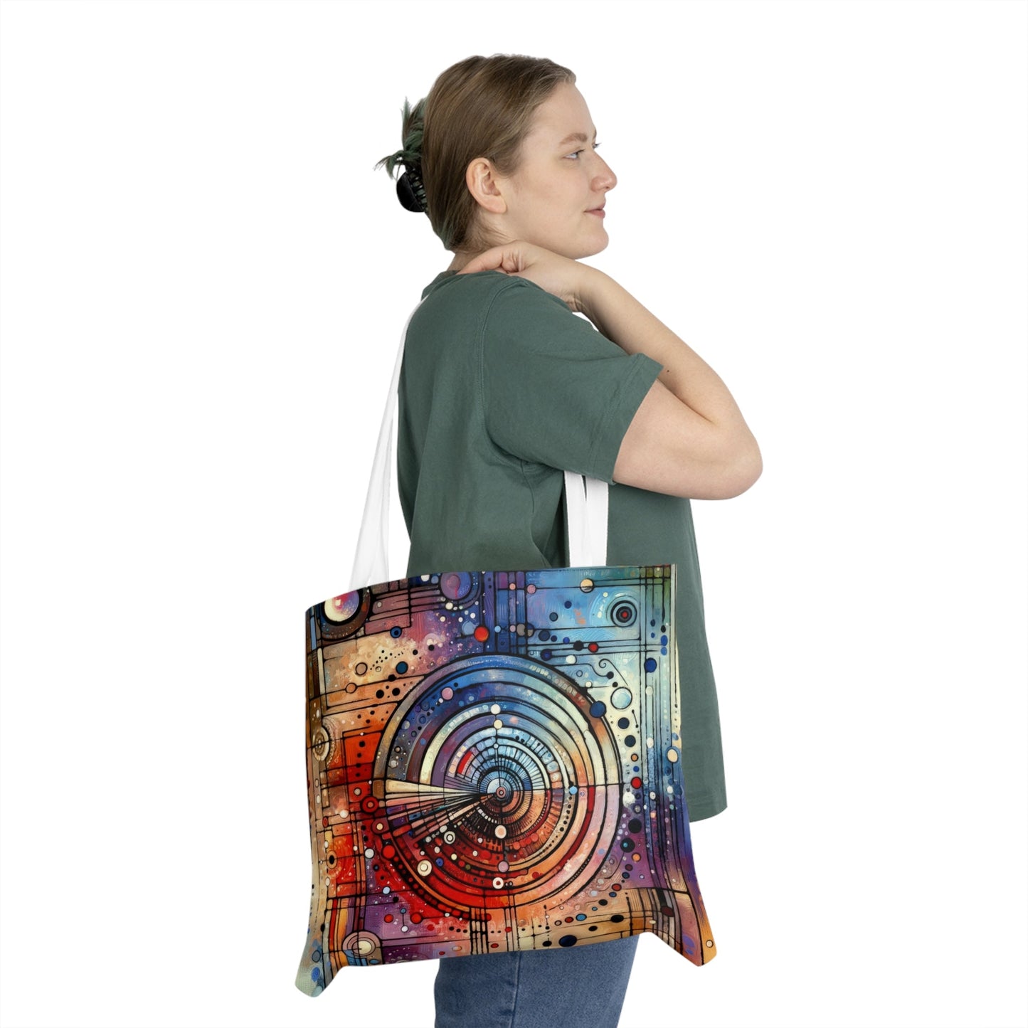 Rituals Over Routines Shoulder Tote Bag (AOP) - ATUH.ART