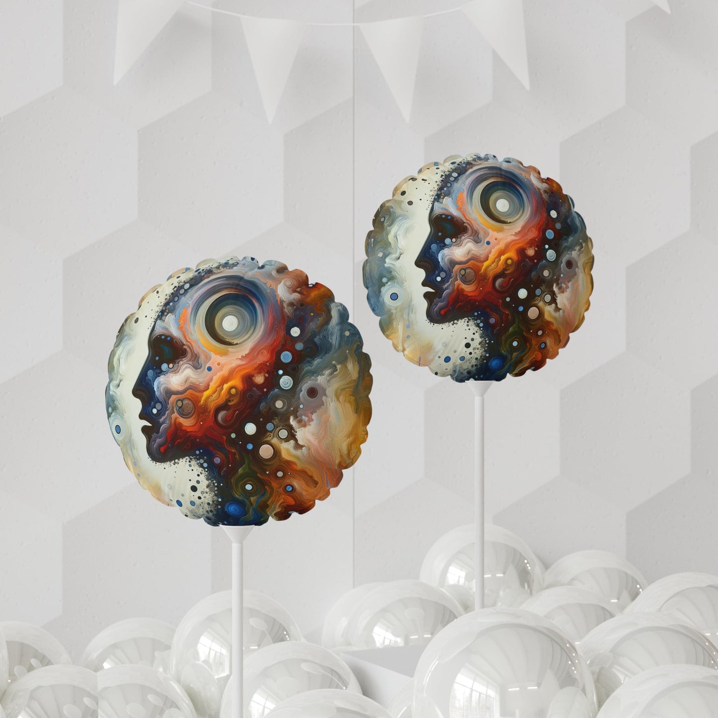 Self Awareness Alchemy Balloon (Round and Heart-shaped), 11" - ATUH.ART