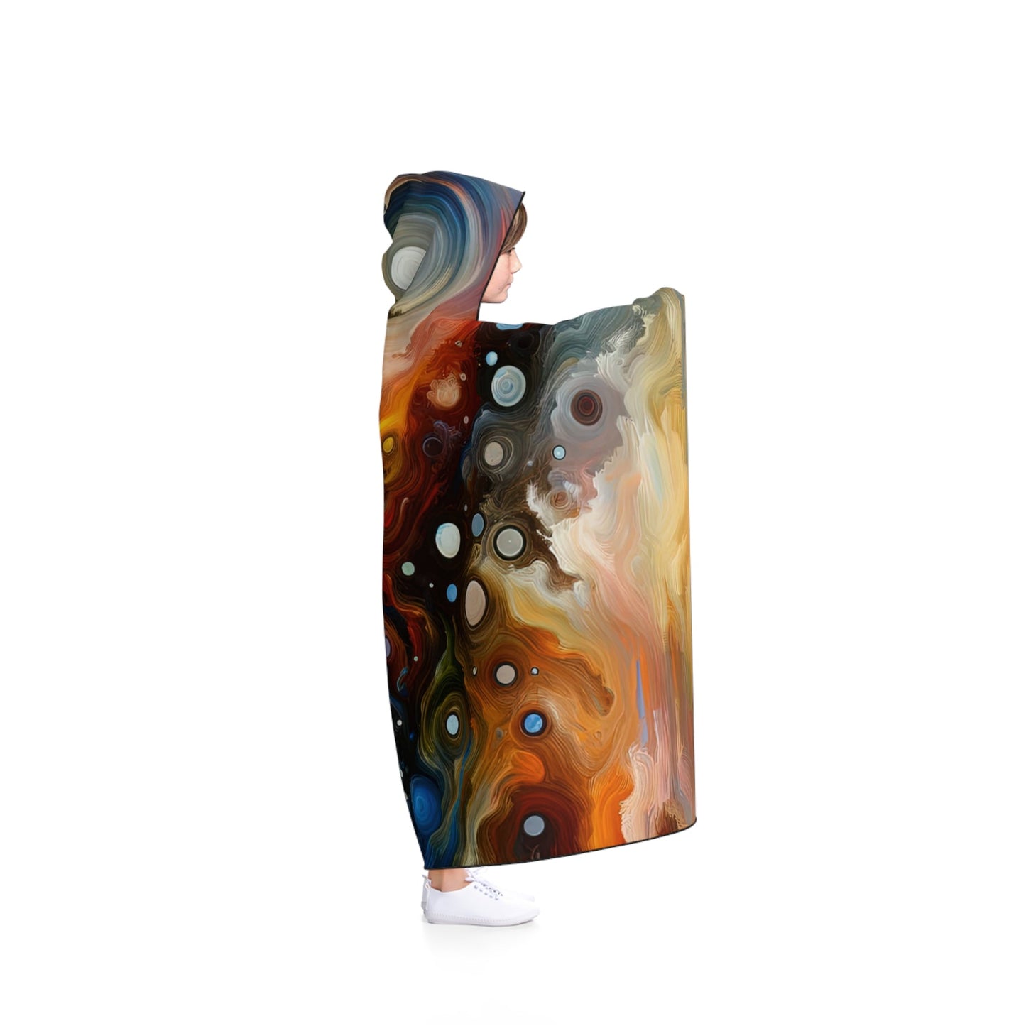 Self Awareness Alchemy Hooded Blanket - ATUH.ART