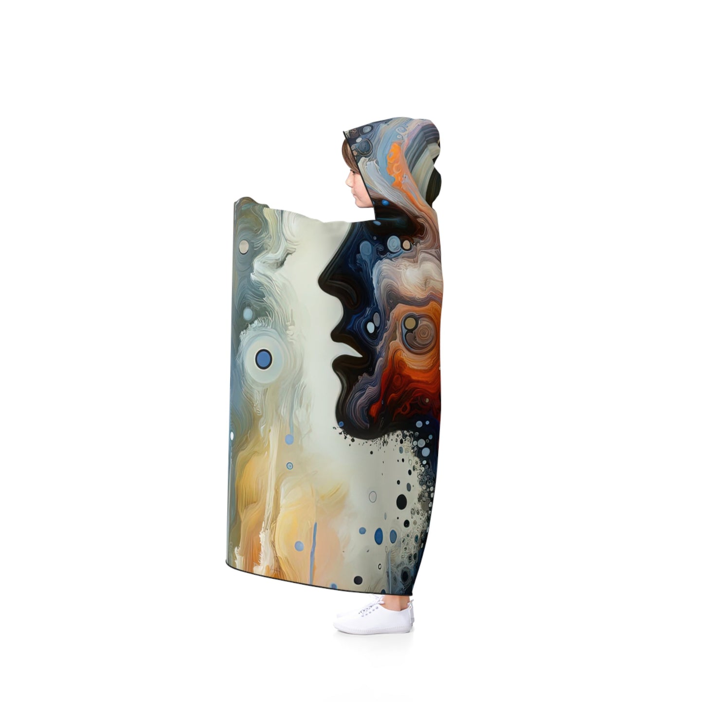 Self Awareness Alchemy Hooded Blanket - ATUH.ART