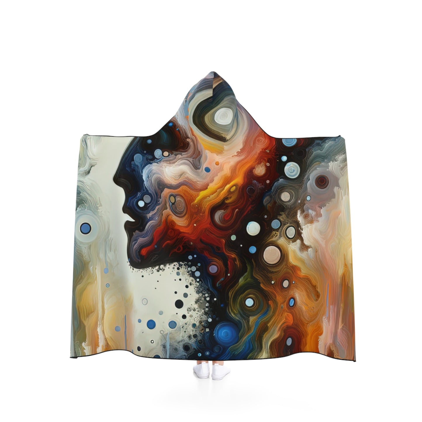Self Awareness Alchemy Hooded Blanket - ATUH.ART