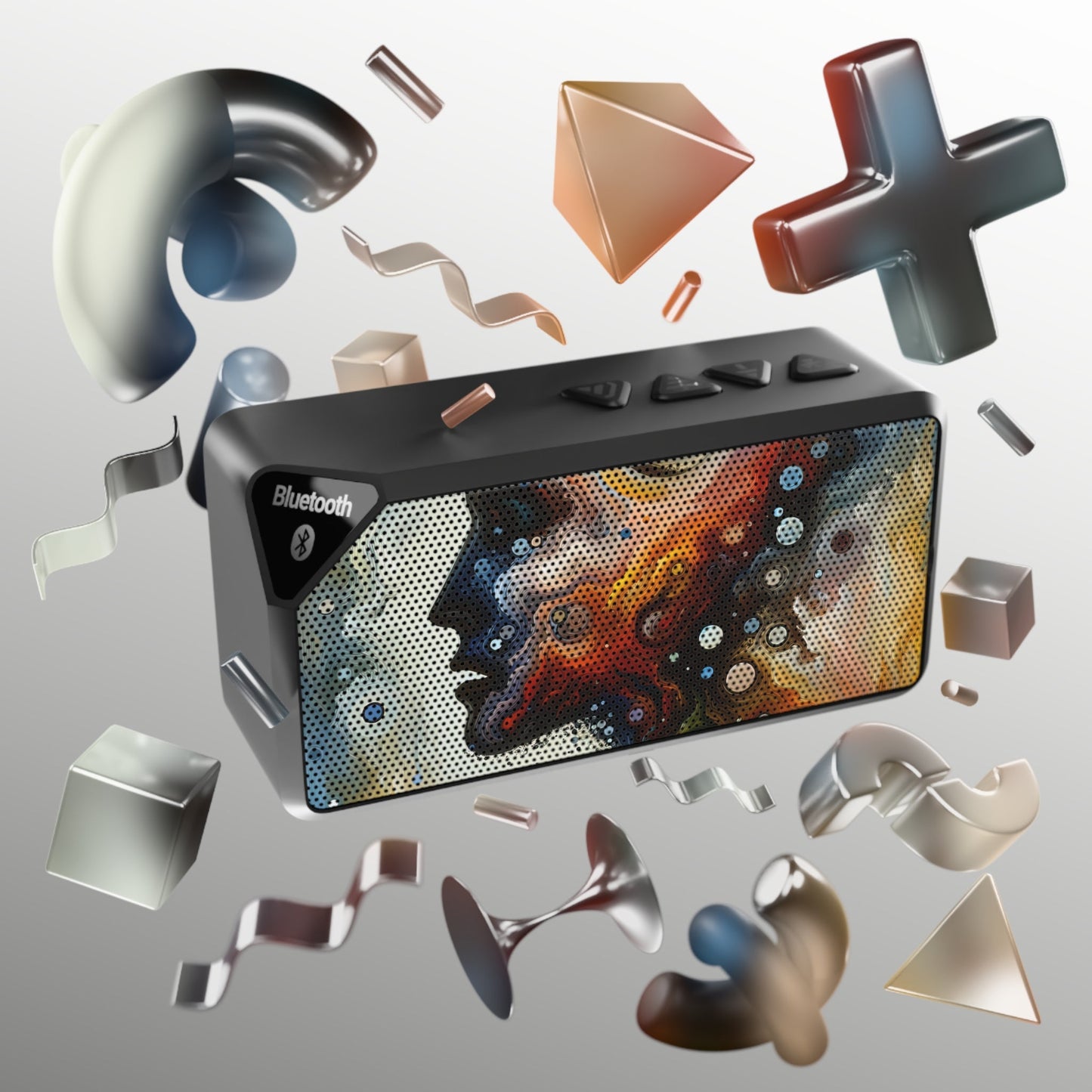 Self Awareness Alchemy Jabba Bluetooth Speaker - ATUH.ART